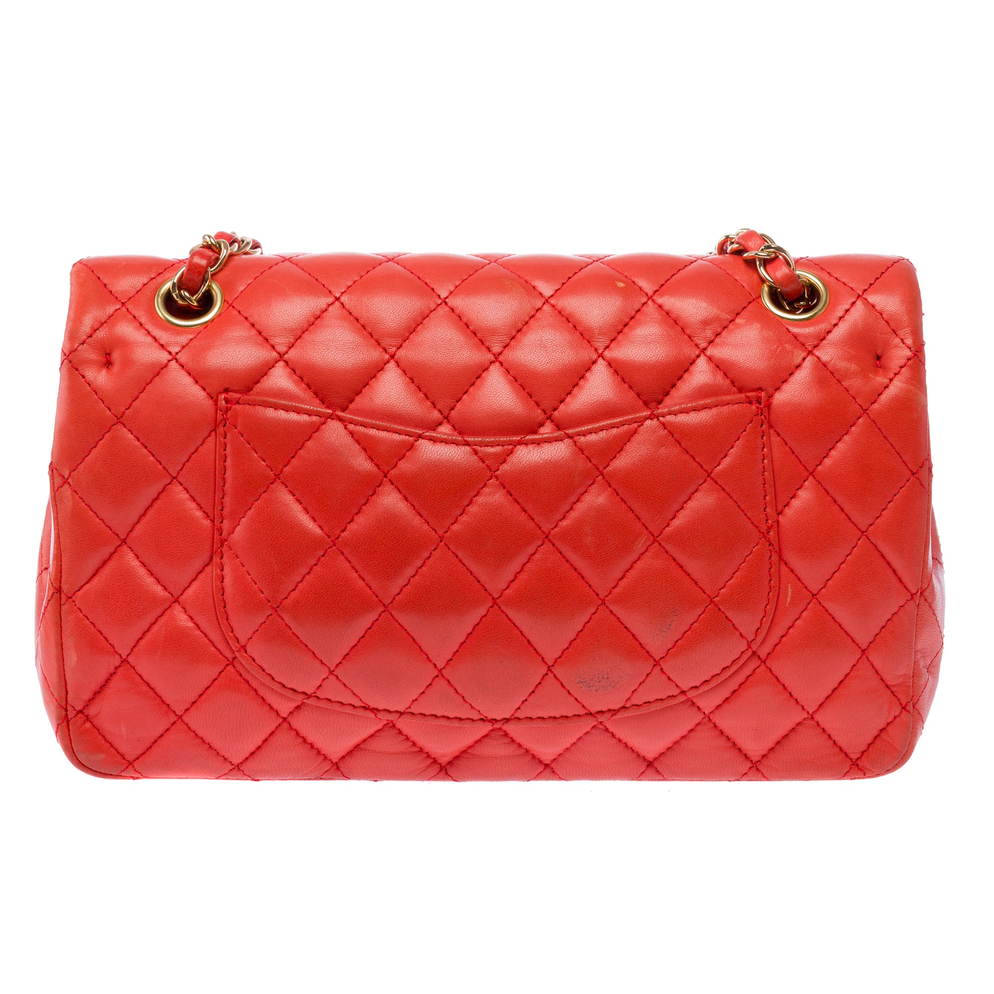 Sac CHANEL Timeless/Classique en Cuir Rose - 103390