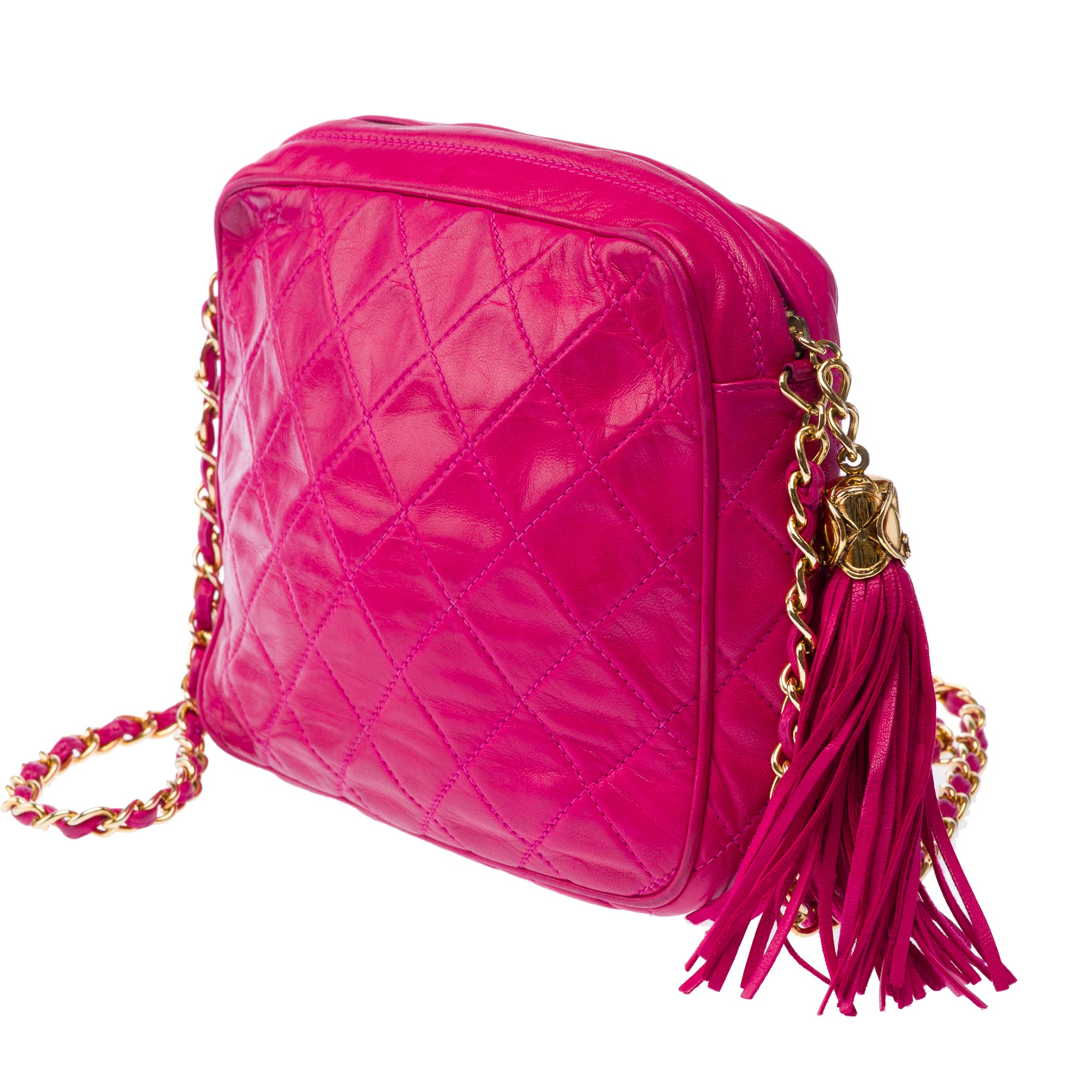 Sac CHANEL en Cuir Rose - 103398