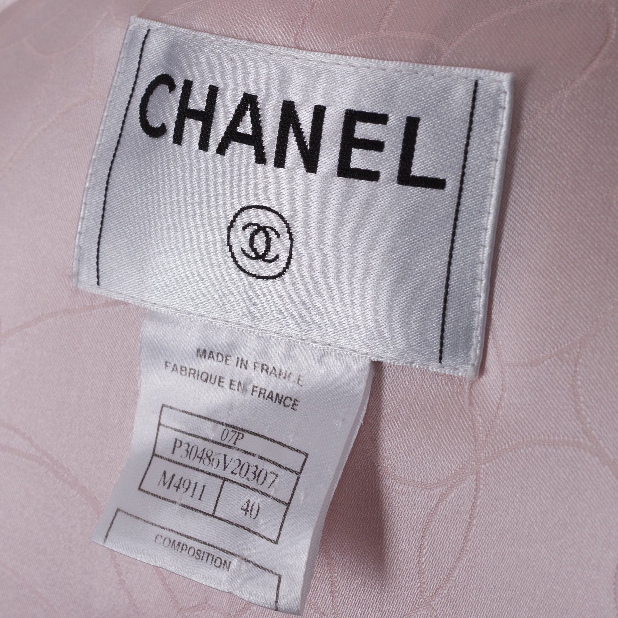 Vêtement CHANEL en Tweed Rose - 103399