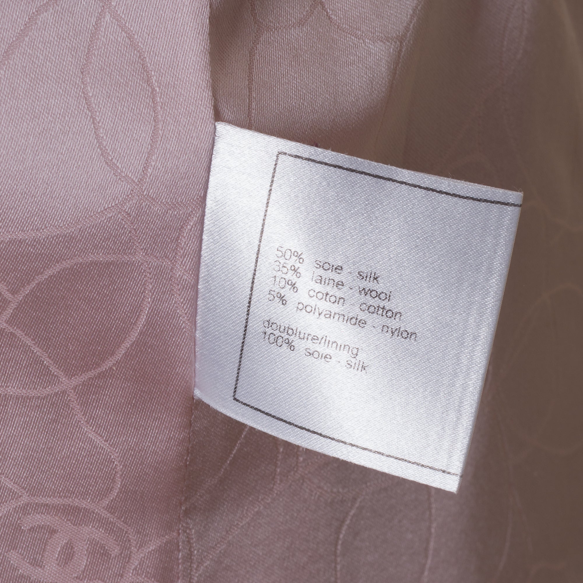 Vêtement CHANEL en Tweed Rose - 103399