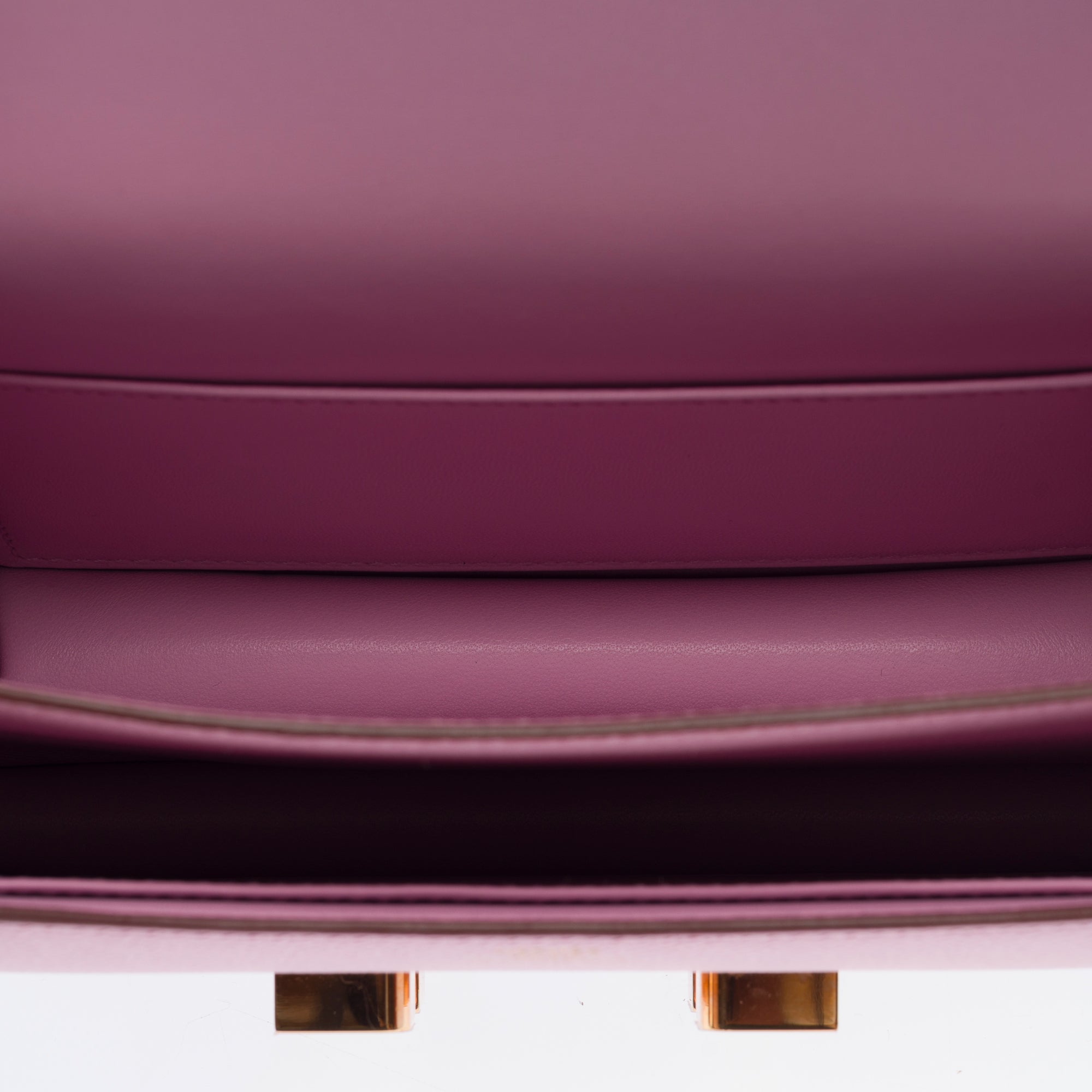 Sac HERMES Constance en Cuir Violet - 103409