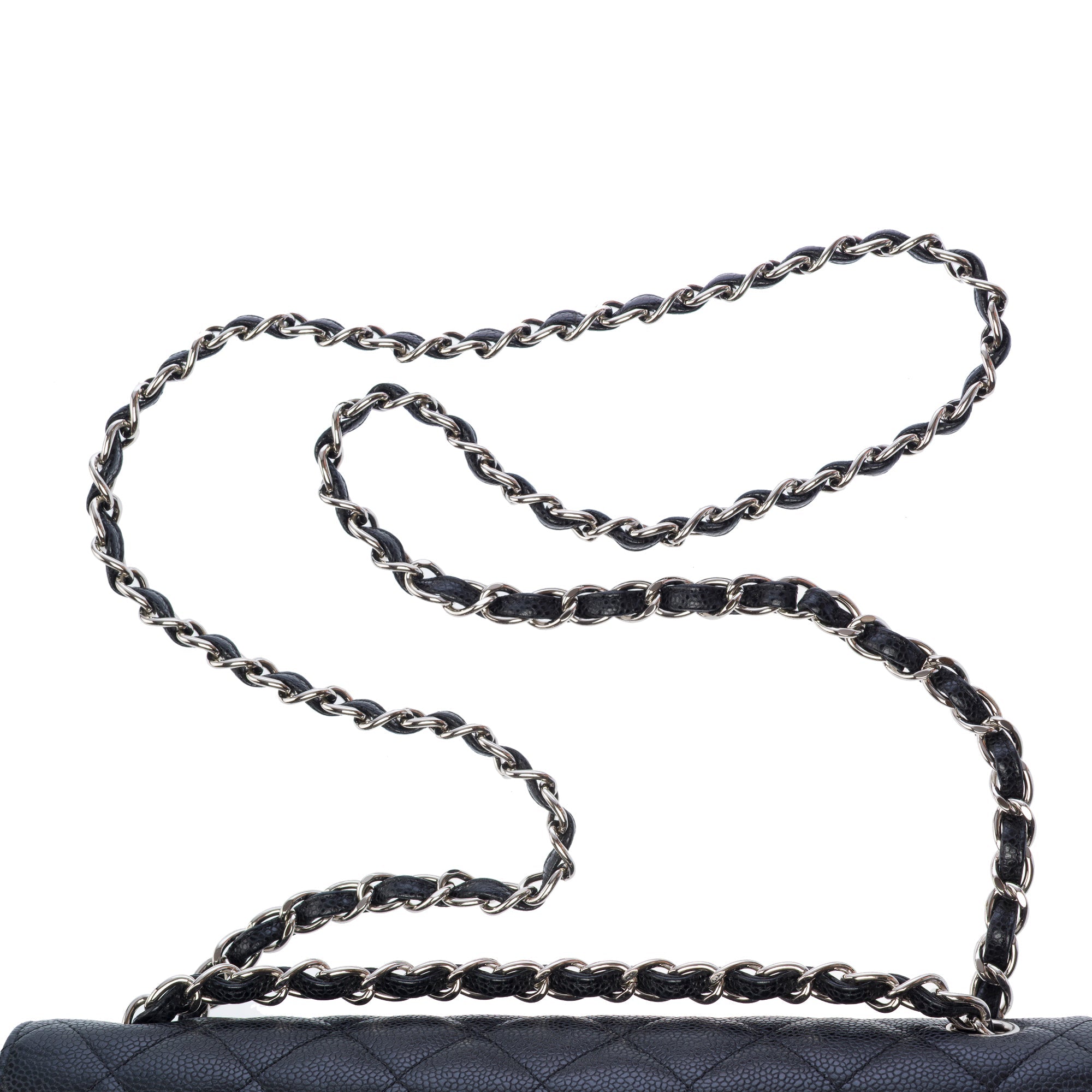 Sac CHANEL Timeless/Classique en Cuir Noir - 103416
