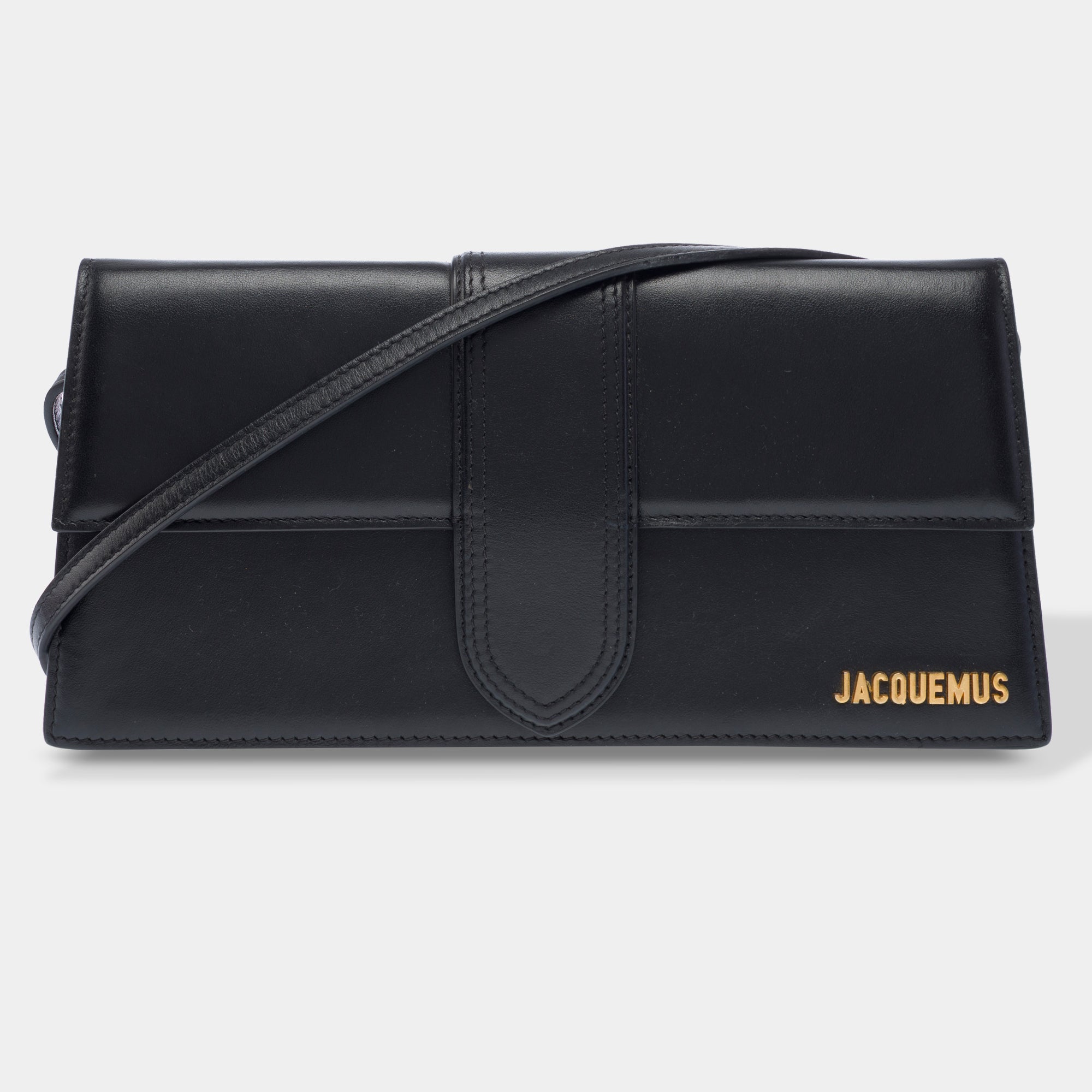 Sac JACQUEMUS Le Bambino en Cuir Noir - 103415