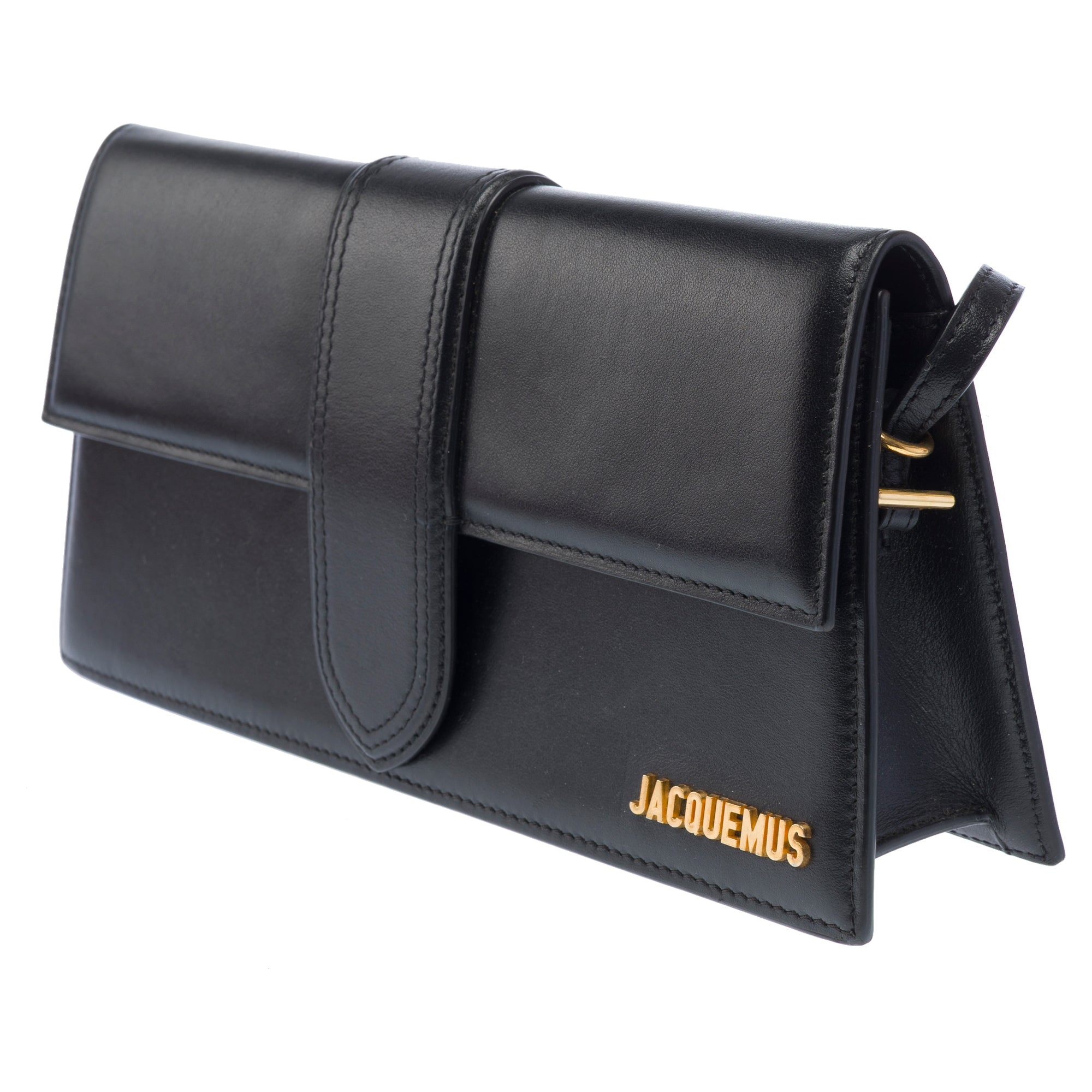 Sac JACQUEMUS Le Bambino en Cuir Noir - 103415