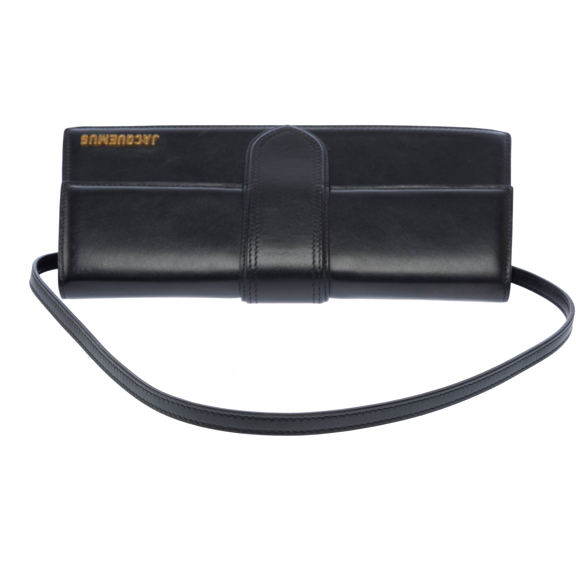 Sac JACQUEMUS Le Bambino en Cuir Noir - 103415