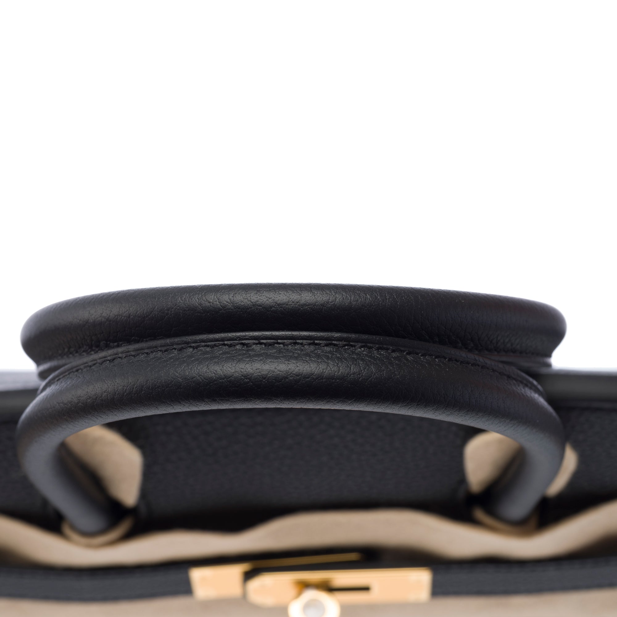 Sac HERMES Birkin 30 en Cuir Noir - 103328