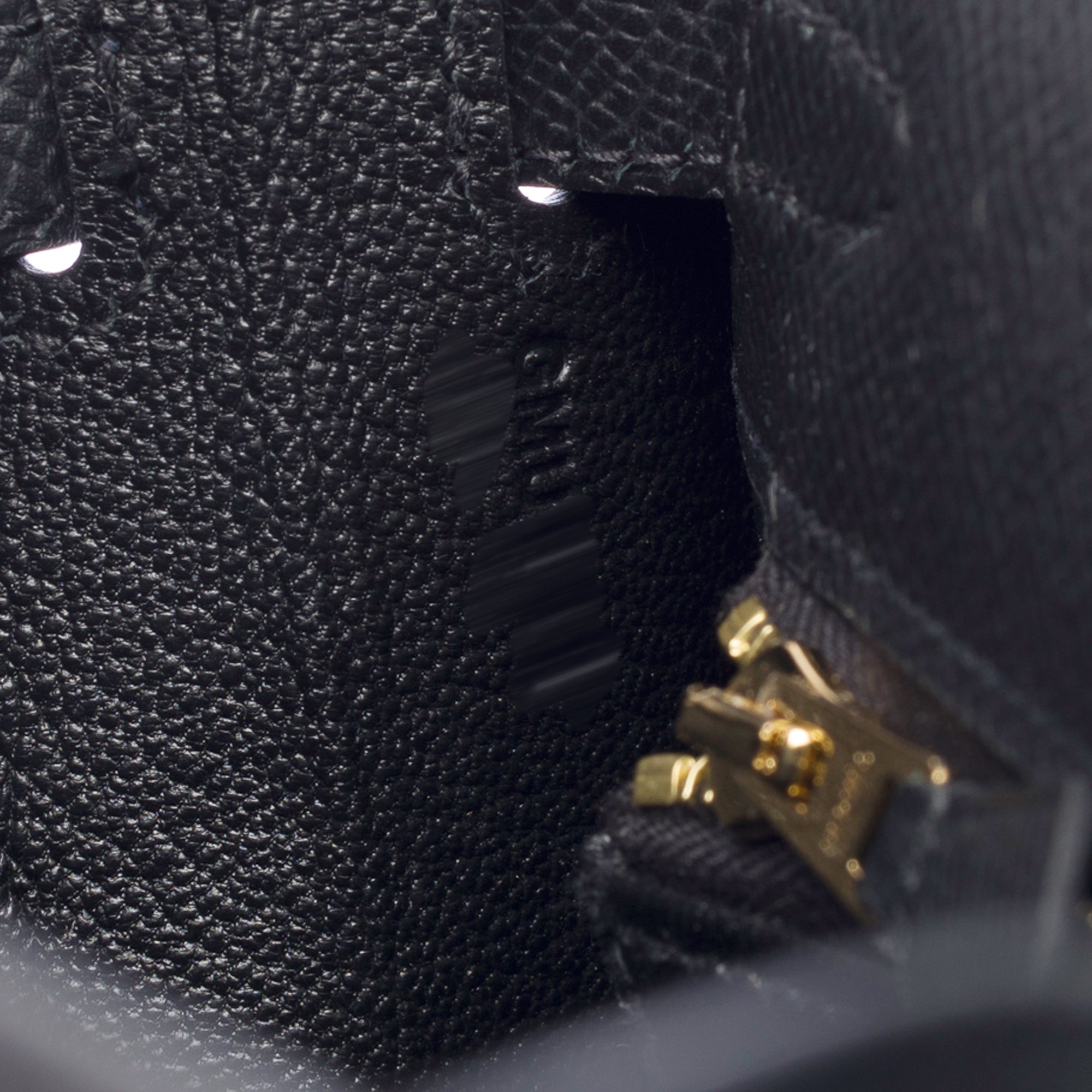 Sac HERMES Kelly 25 en Cuir Noir - 103379