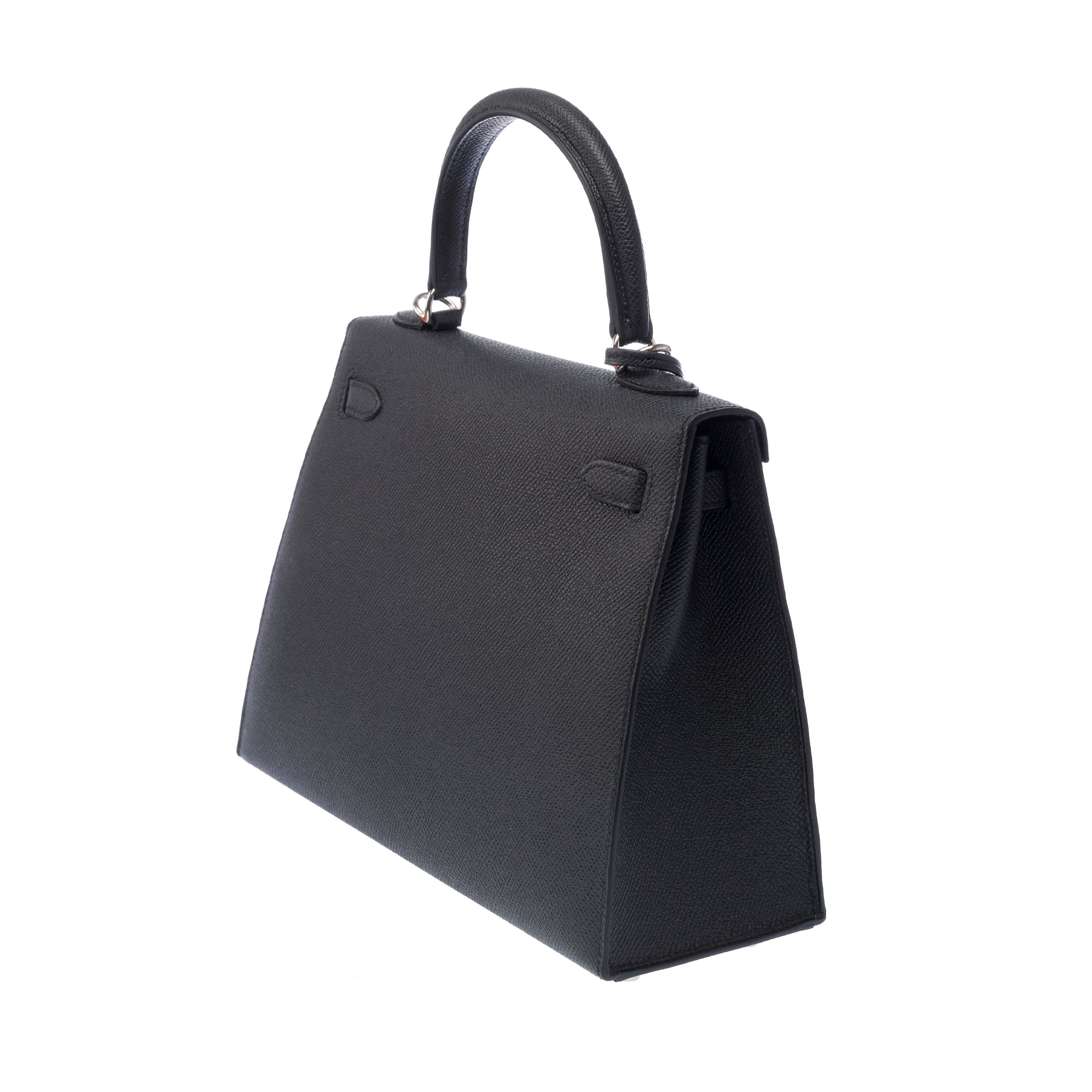 Sac HERMES Kelly 25 en Cuir Noir - 103380