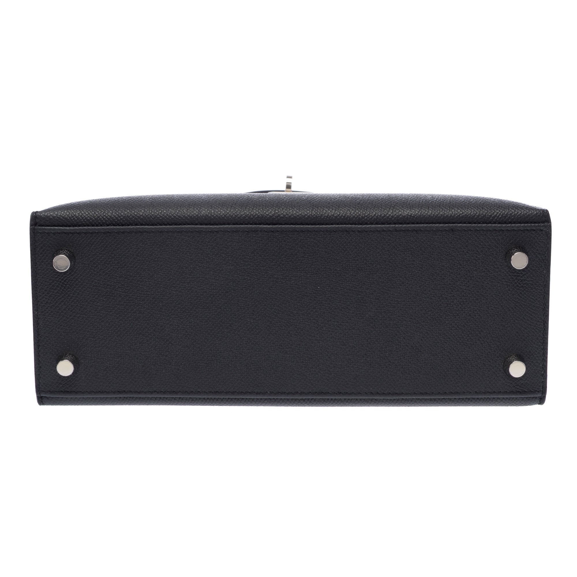 Sac HERMES Kelly 25 en Cuir Noir - 103380