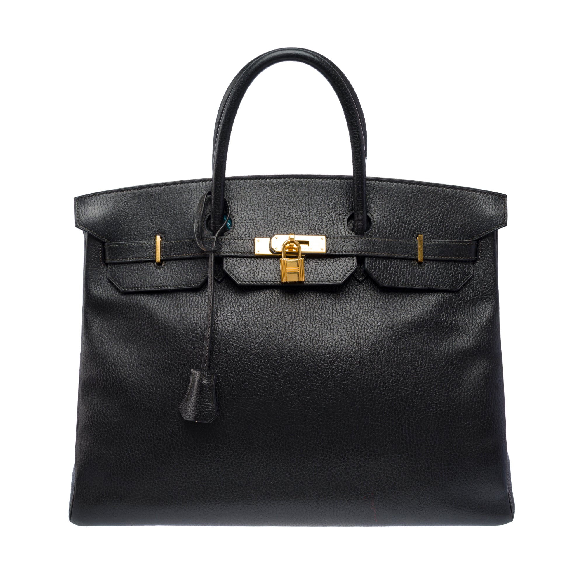 Sac HERMES Birkin 40 en Cuir Noir - 103404