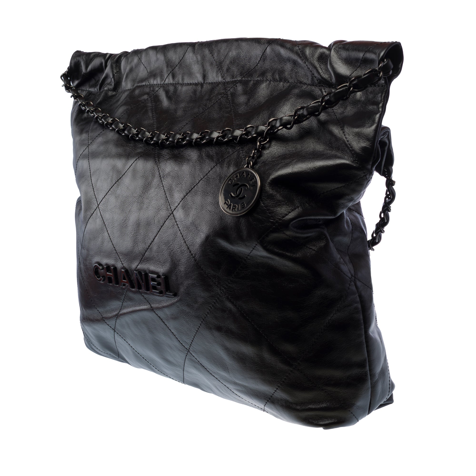 Sac CHANEL Chanel 22 en Cuir Noir - 103377