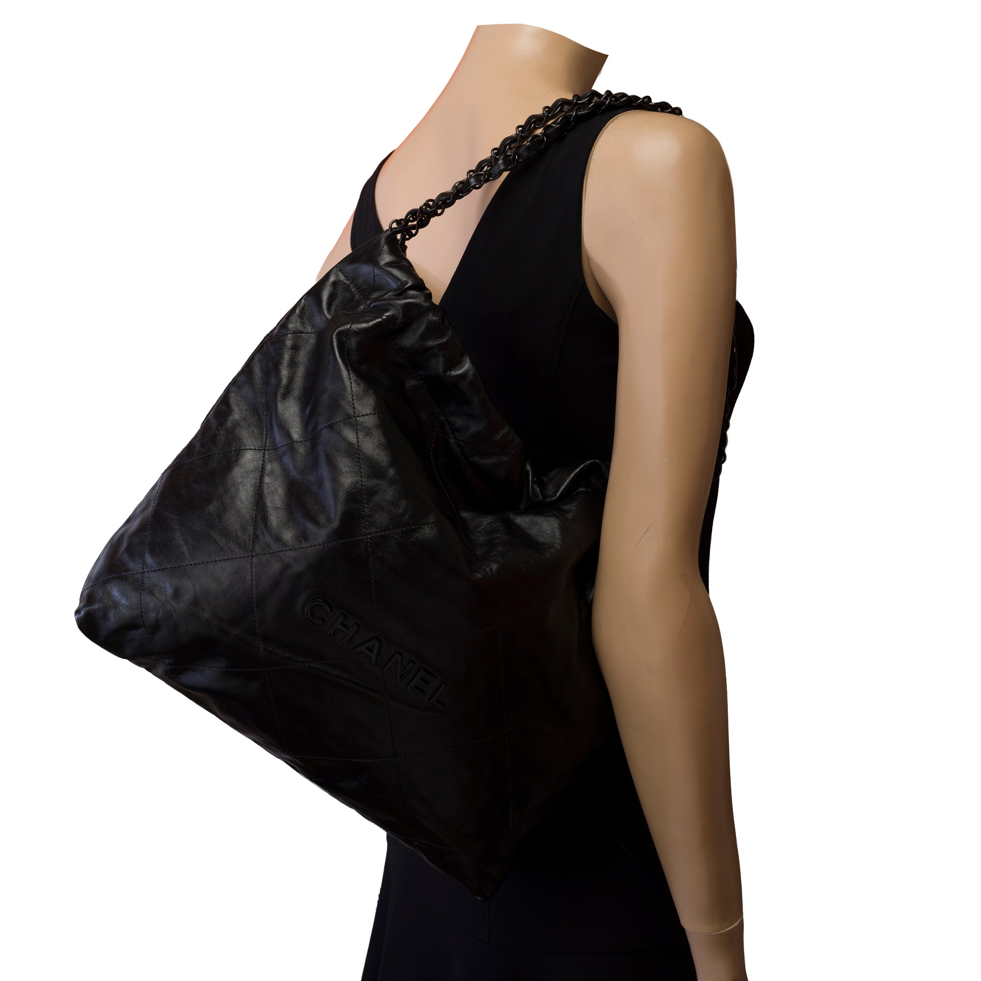 Sac CHANEL Chanel 22 en Cuir Noir - 103377