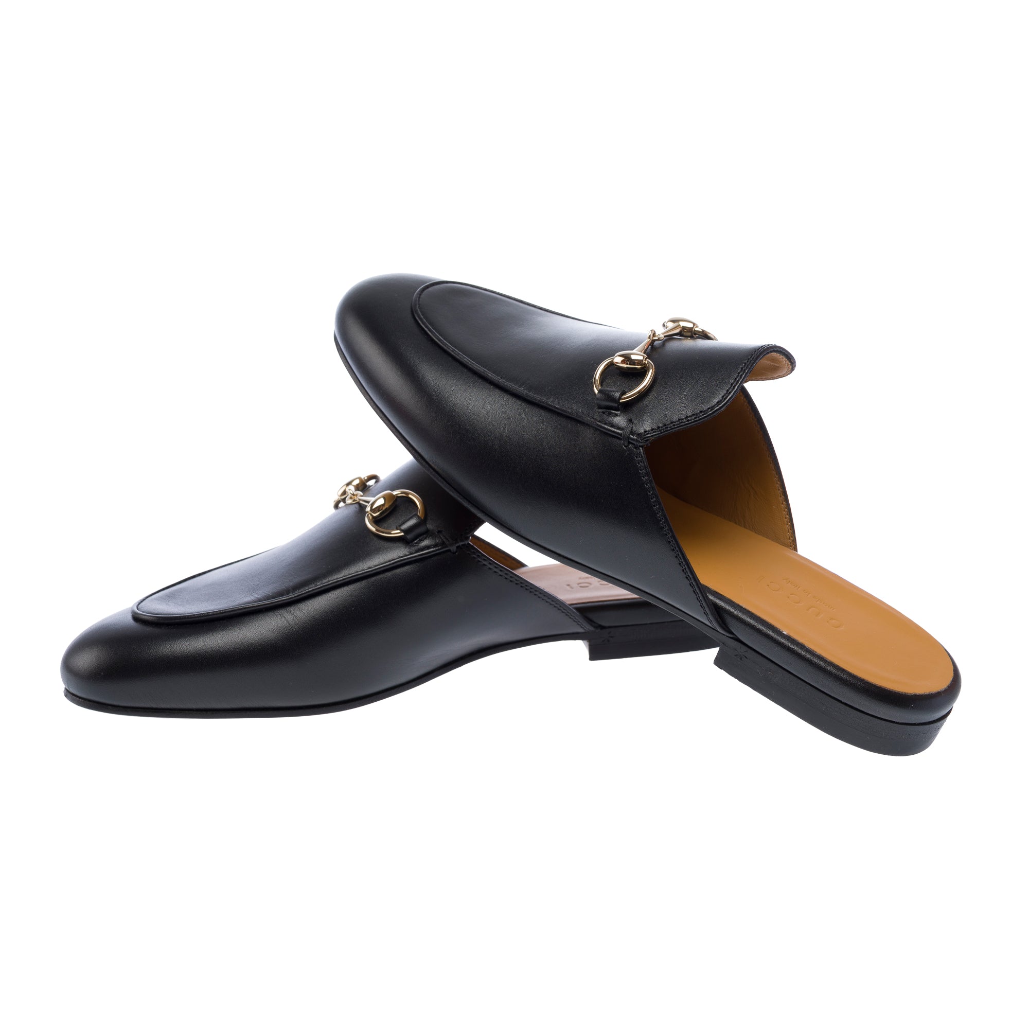 Chaussure GUCCI Princetown en Cuir Noir - 103414