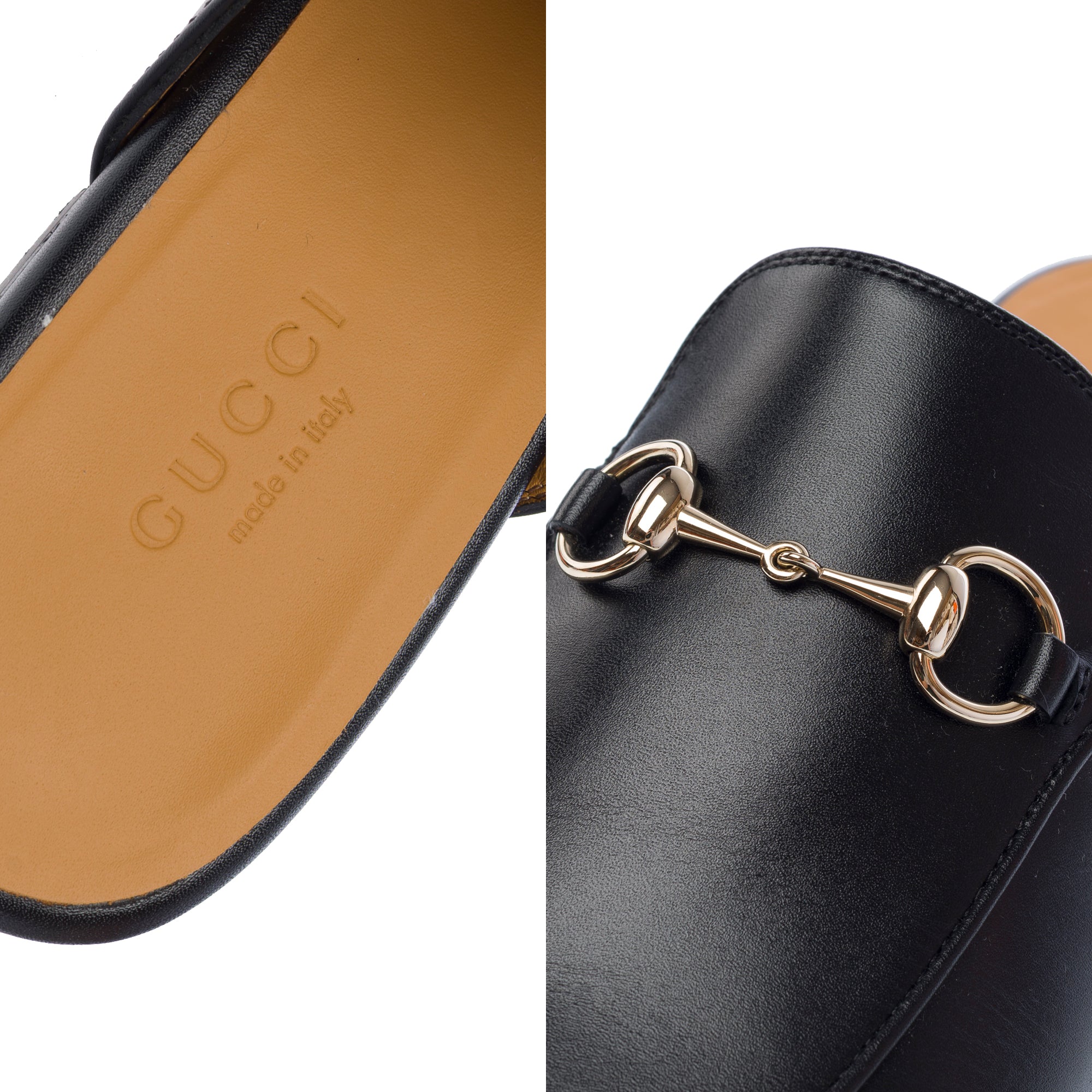 Chaussure GUCCI Princetown en Cuir Noir - 103414