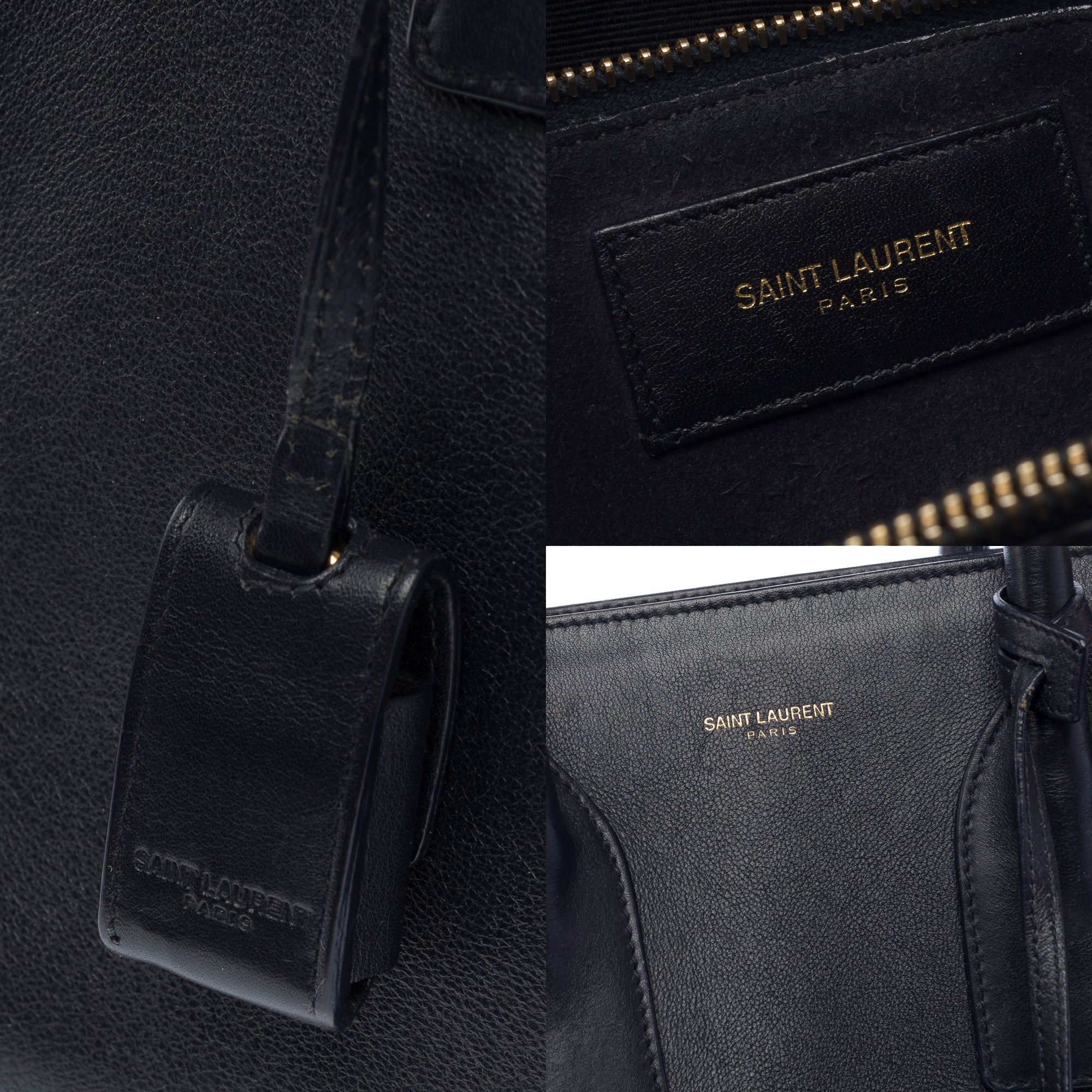 Sac YVES SAINT LAURENT en Cuir Noir - 103413