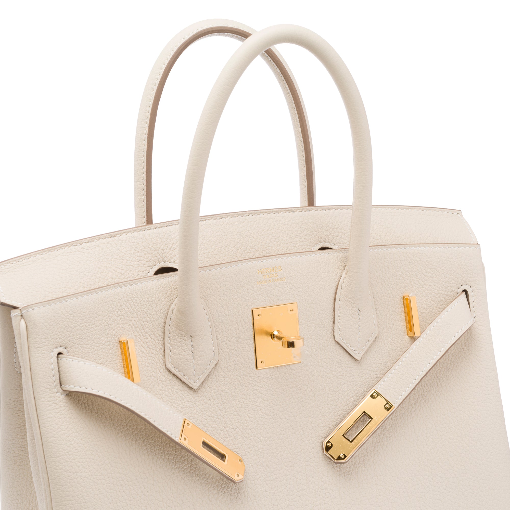 Sac HERMES Birkin 30 en Cuir Beige - 103381
