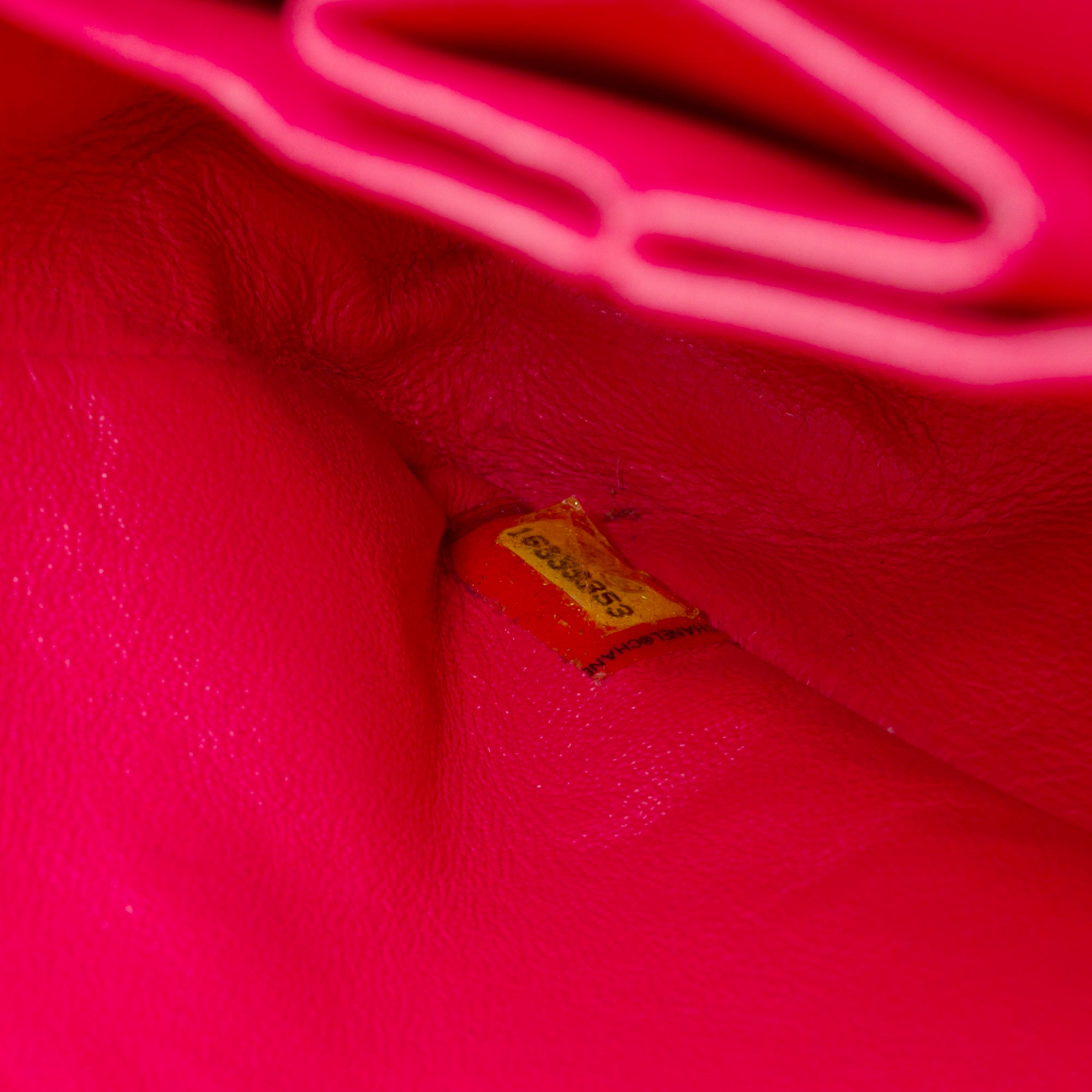 Sac CHANEL Timeless/Classique en Cuir Orange - 103427