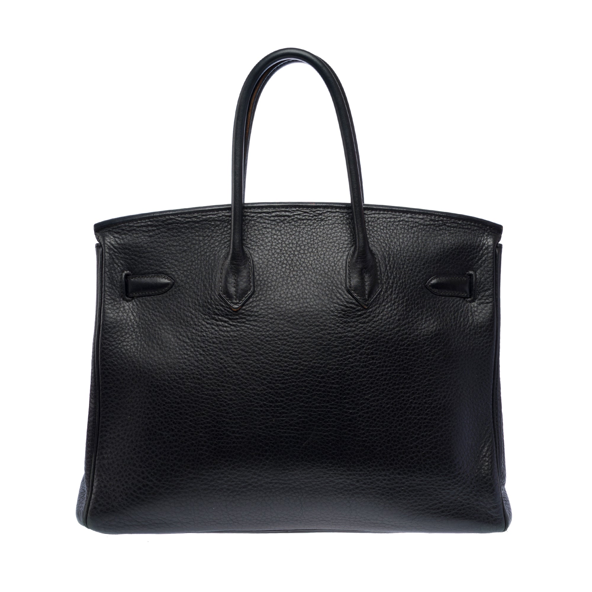 Sac HERMES Birkin 35 en Cuir Noir - 103432