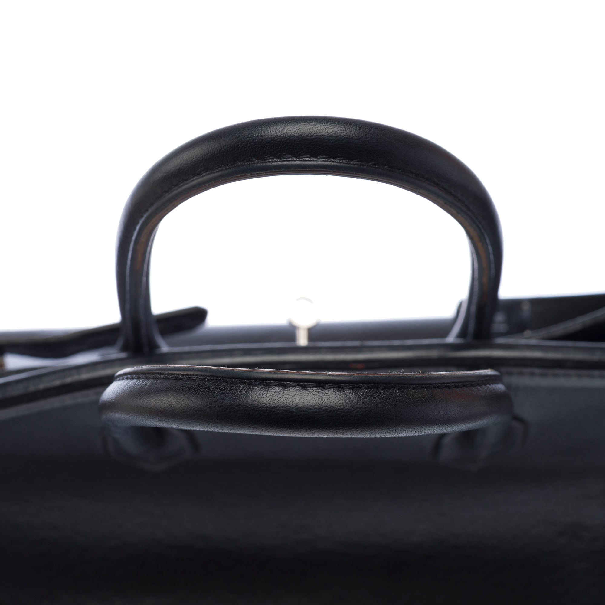 Sac HERMES Birkin 35 en Cuir Noir - 103432