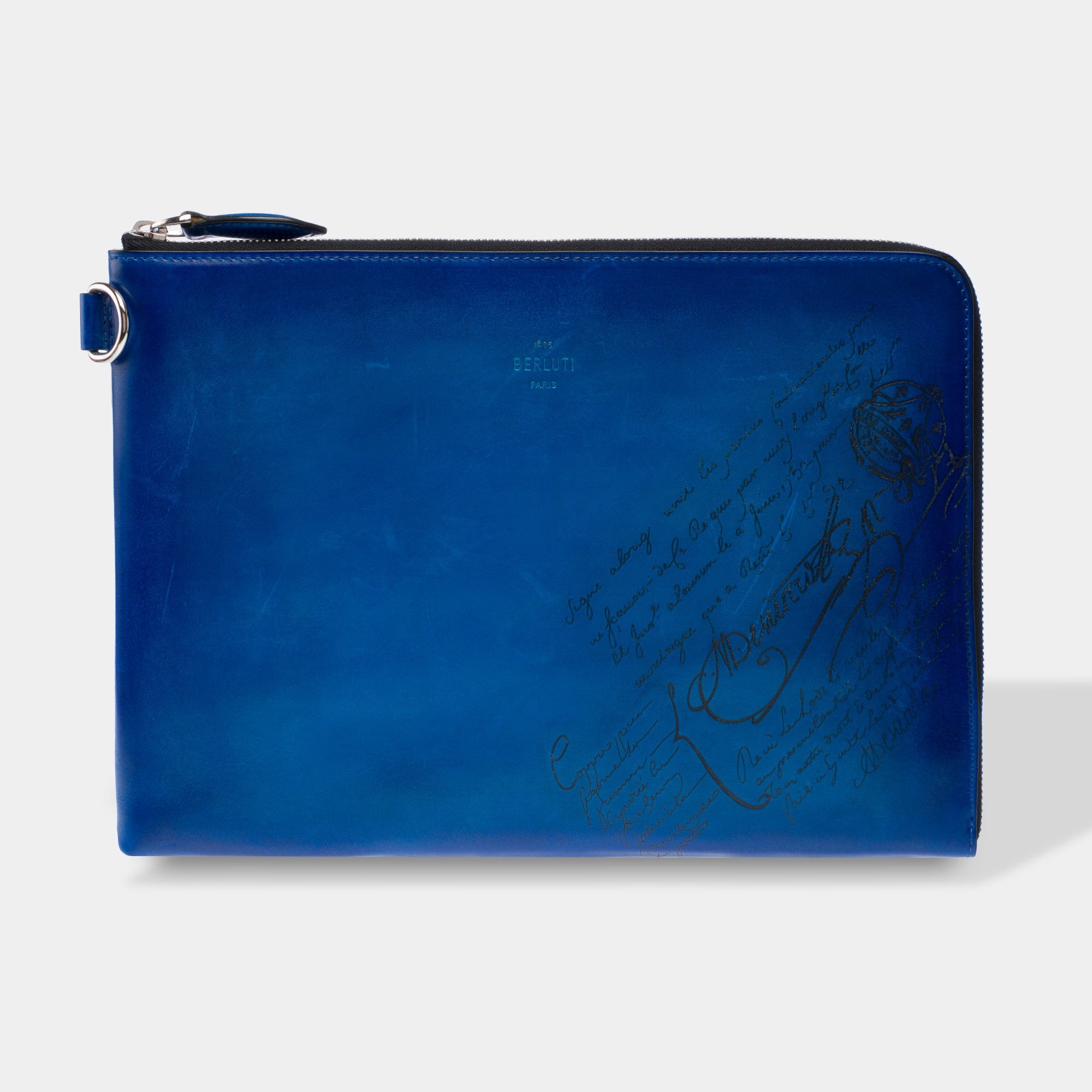 Sac NON SIGNE / UNSIGNED en Cuir Bleu - 103447