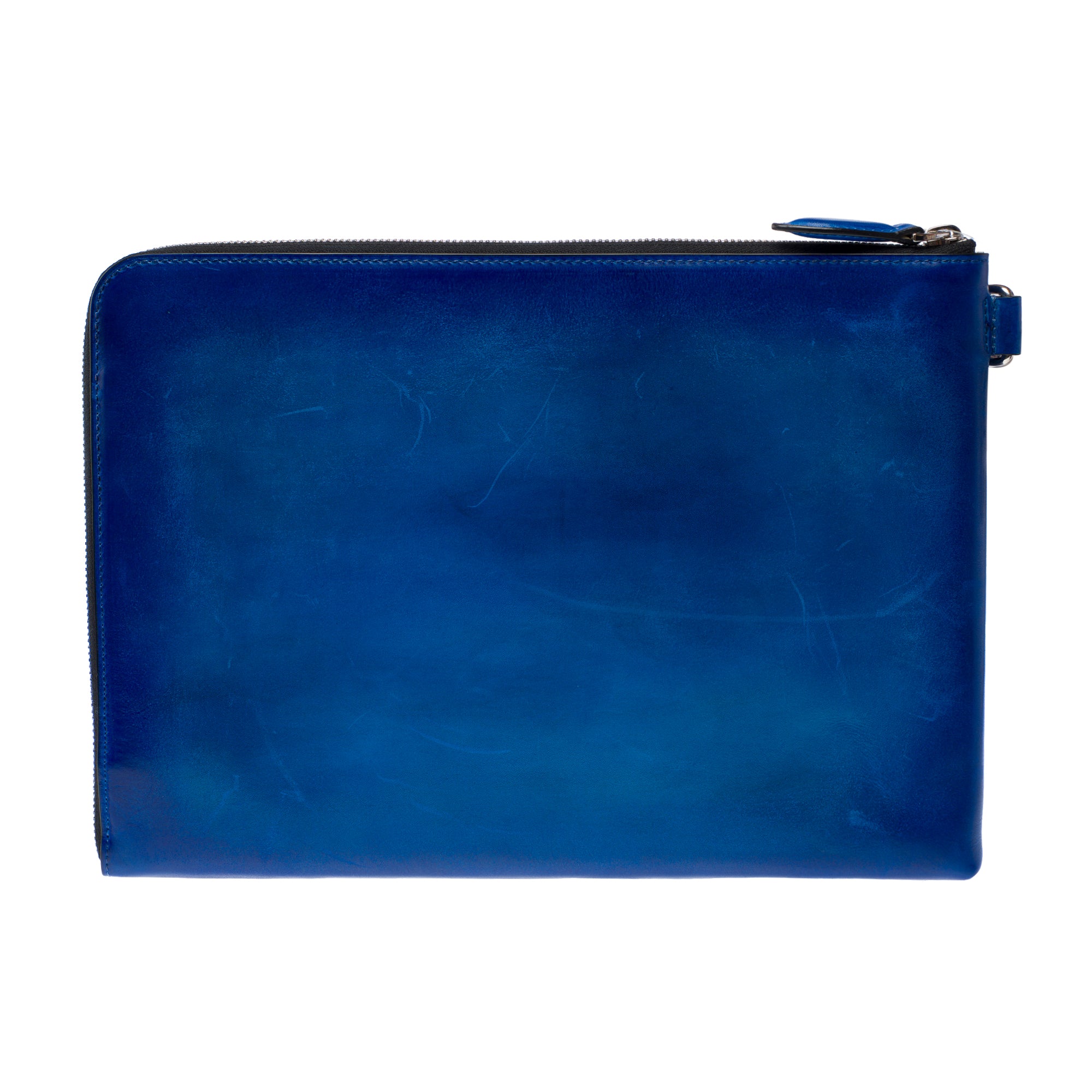 Sac NON SIGNE / UNSIGNED en Cuir Bleu - 103447