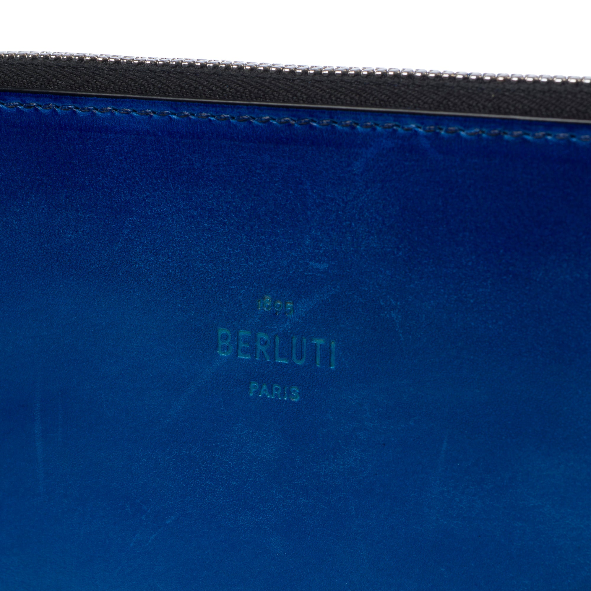 Sac NON SIGNE / UNSIGNED en Cuir Bleu - 103447