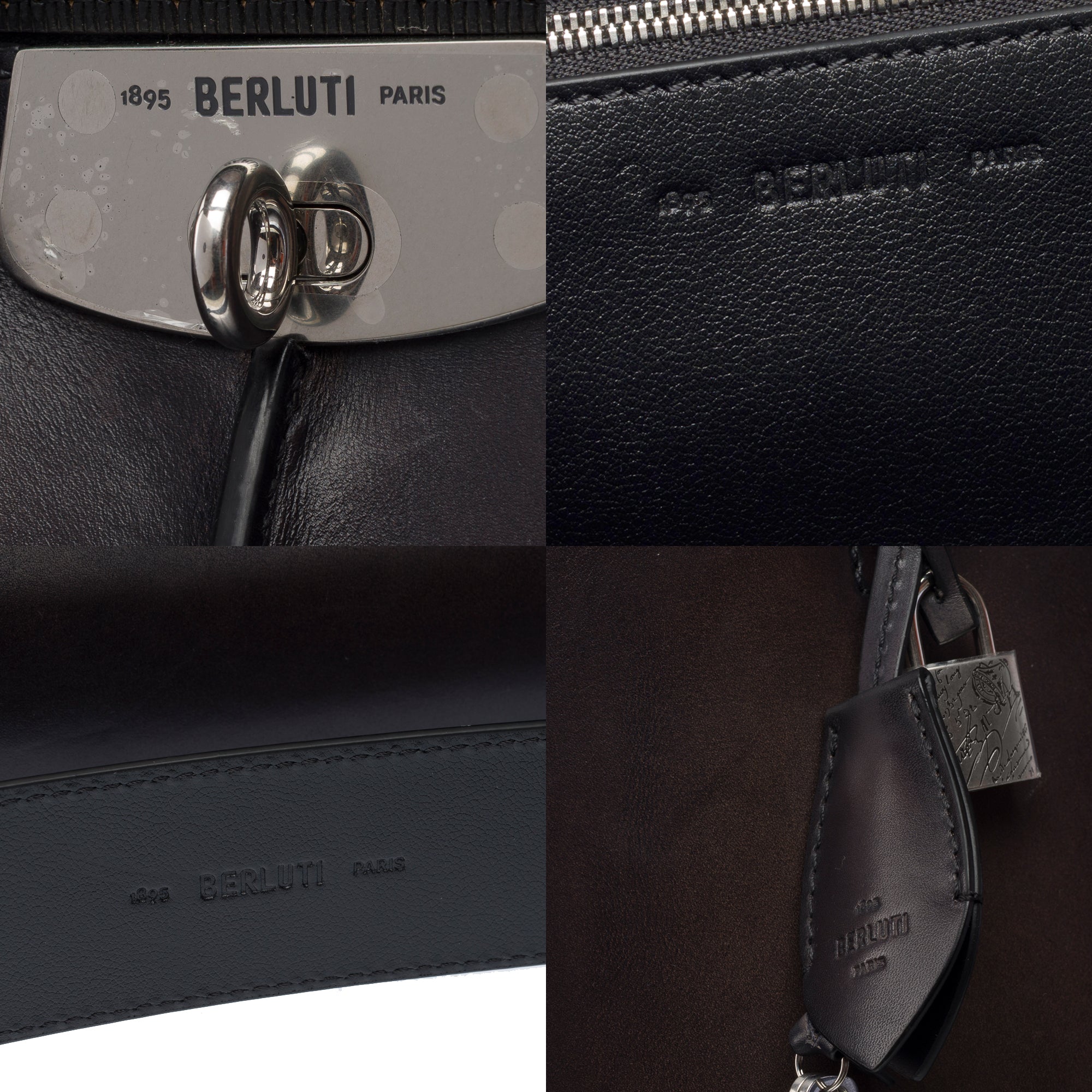 Sac NON SIGNE / UNSIGNED en Cuir Noir - 103433