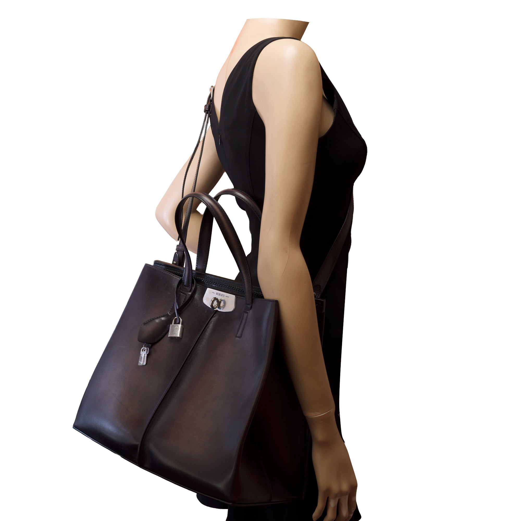 Sac NON SIGNE / UNSIGNED en Cuir Noir - 103433