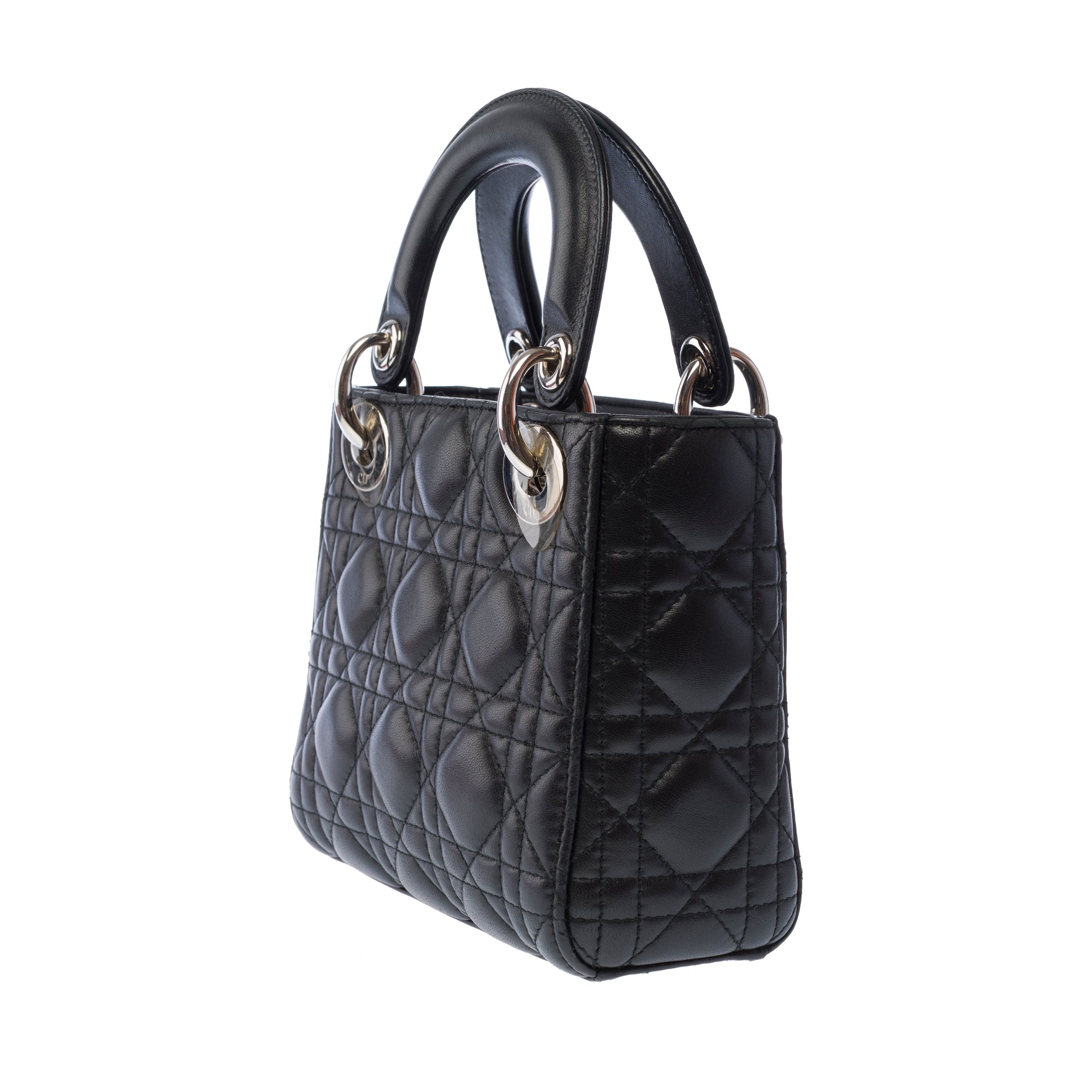 Sac DIOR Lady Dior en Cuir Noir - 103453