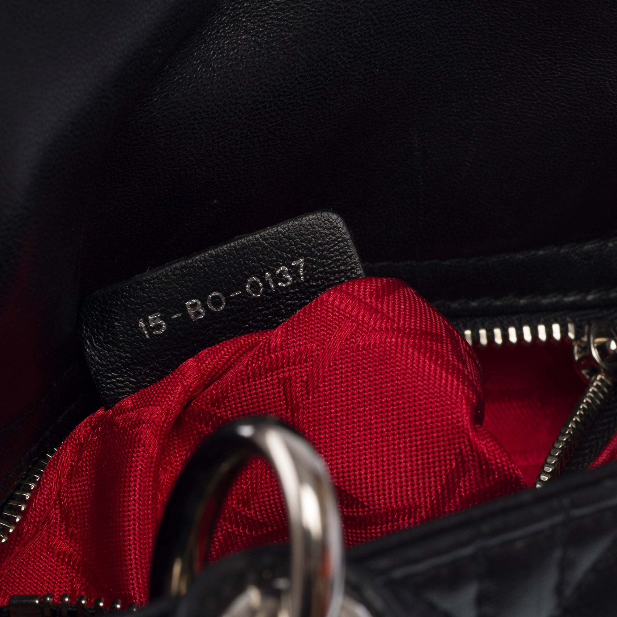 Sac DIOR Lady Dior en Cuir Noir - 103453