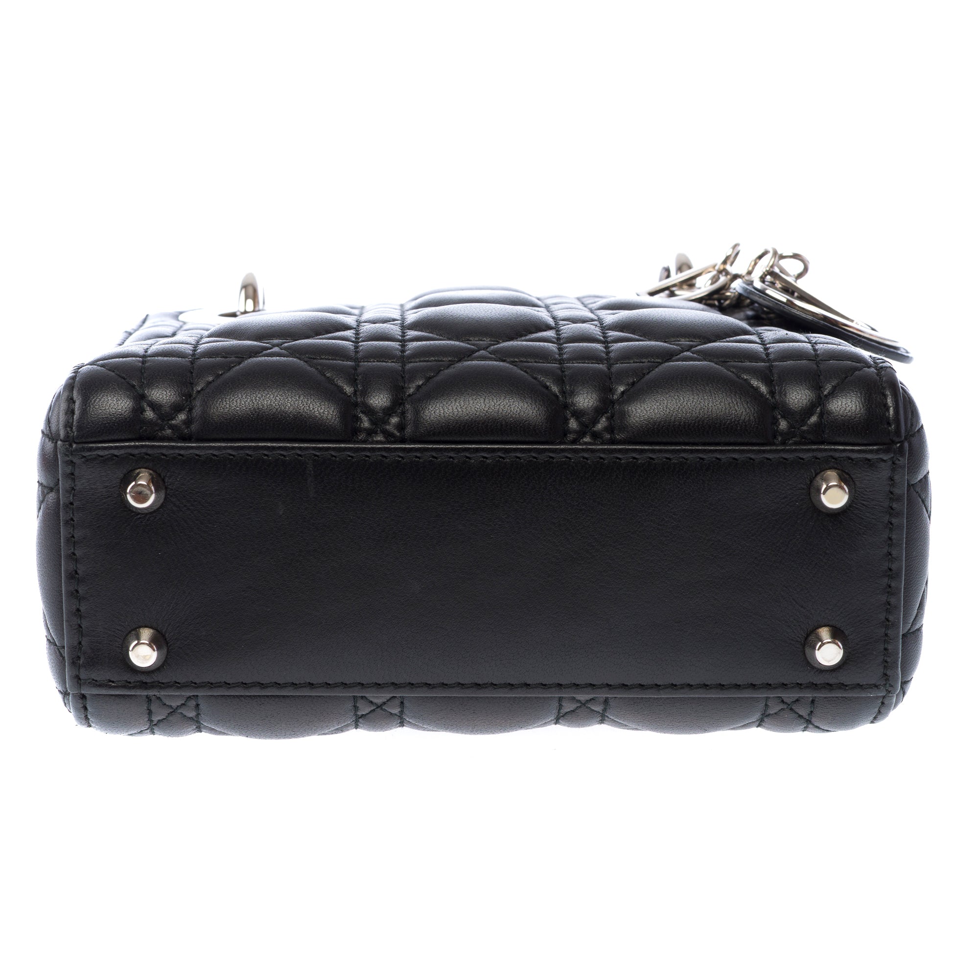 Sac DIOR Lady Dior en Cuir Noir - 103453