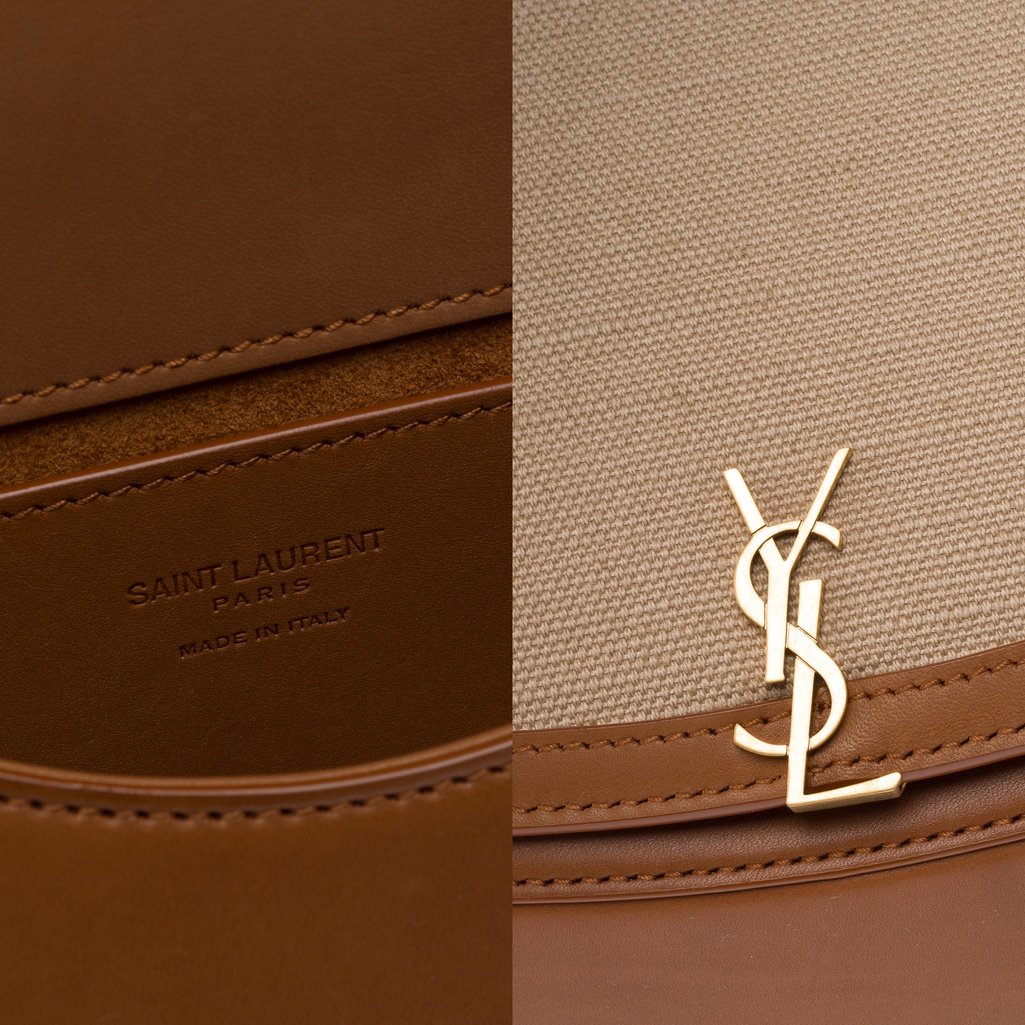 Sac YVES SAINT LAURENT en Toile Beige - 103449