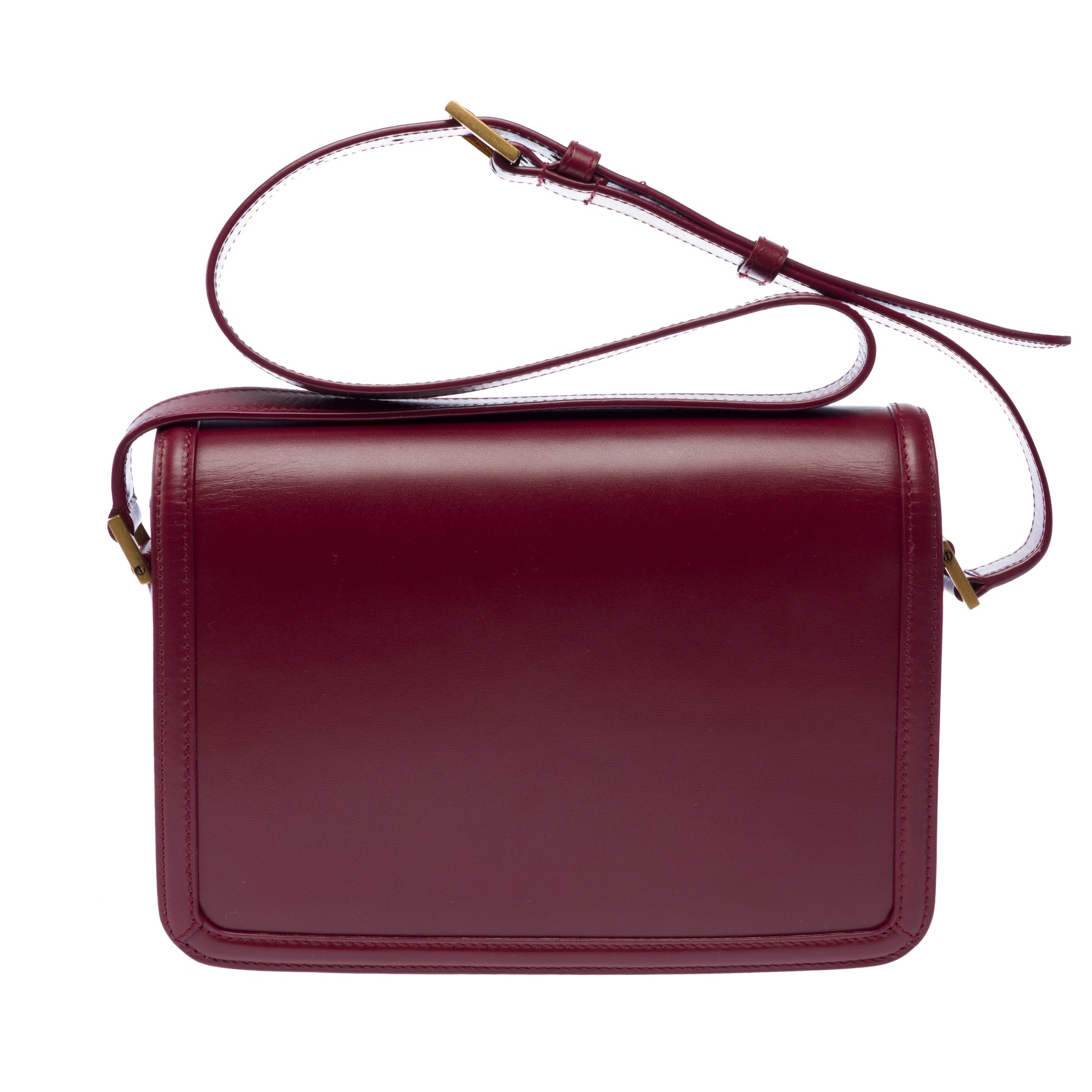 Sac YVES SAINT LAURENT en Cuir Bordeaux - 103446