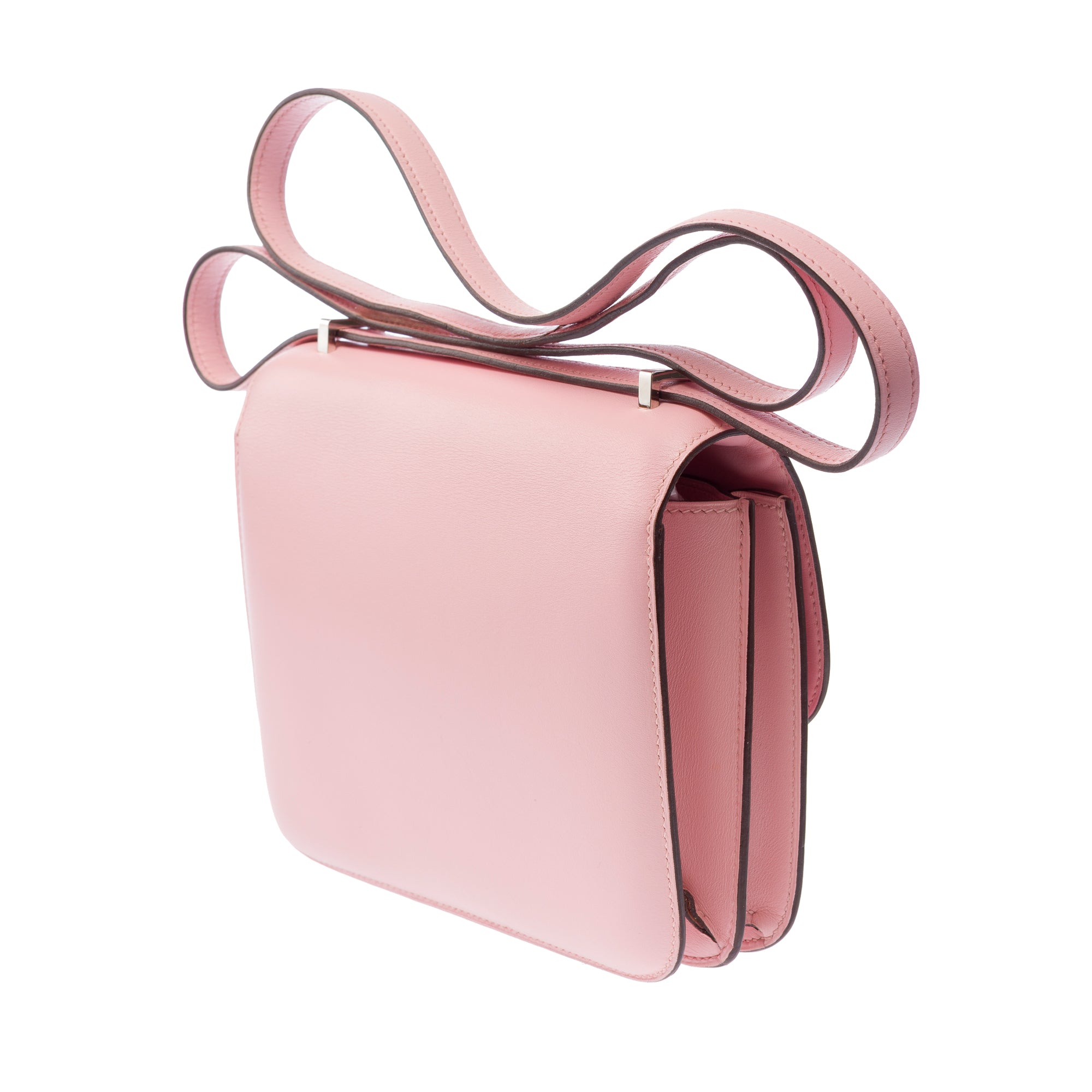 Sac HERMES Constance en Cuir Rose - 103441