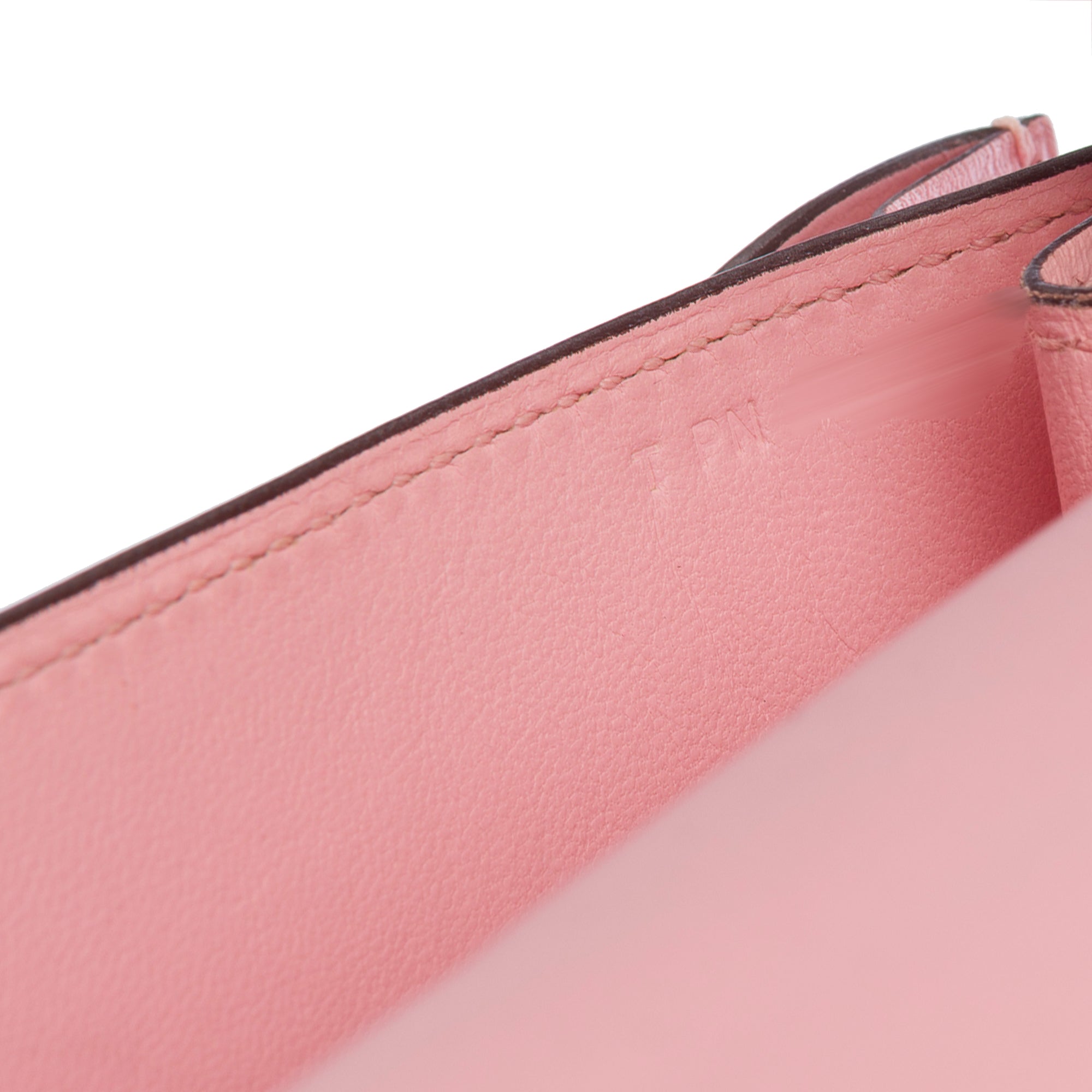 Sac HERMES Constance en Cuir Rose - 103441