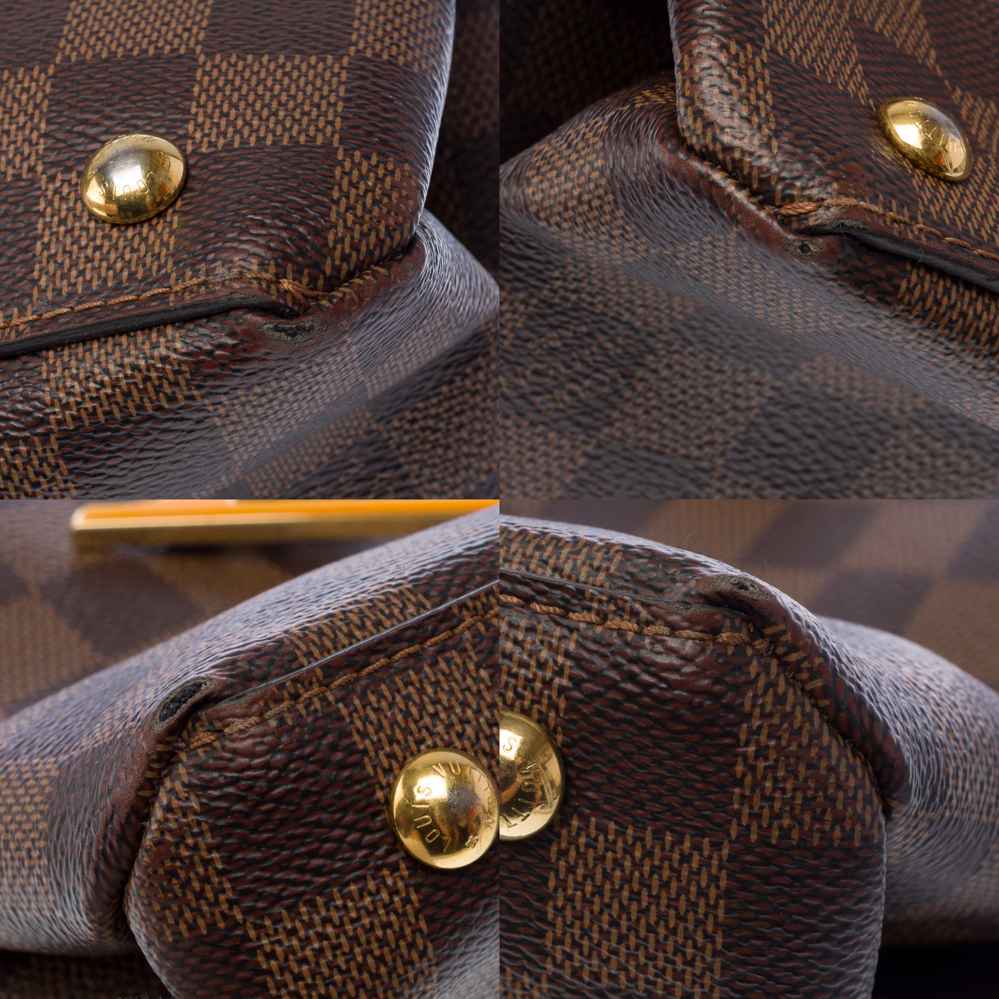 Sac LOUIS VUITTON Riverside en Toile Marron - 103445