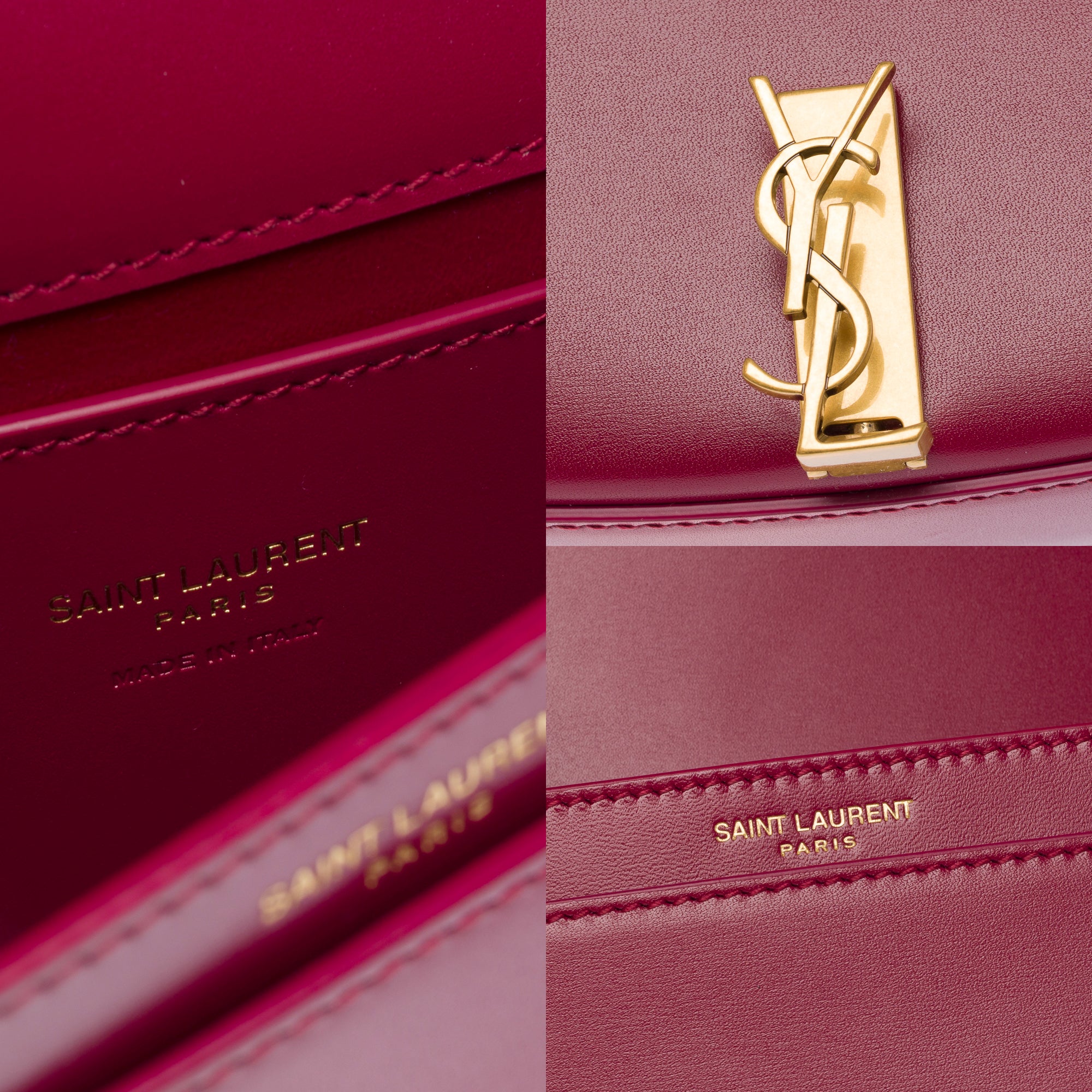 Sac YVES SAINT LAURENT en Cuir Rose - 103450