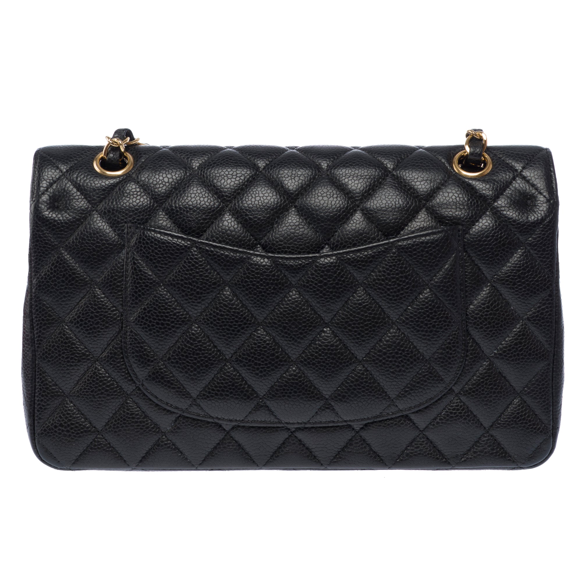 Sac CHANEL Timeless/Classique en Cuir Noir - 103437