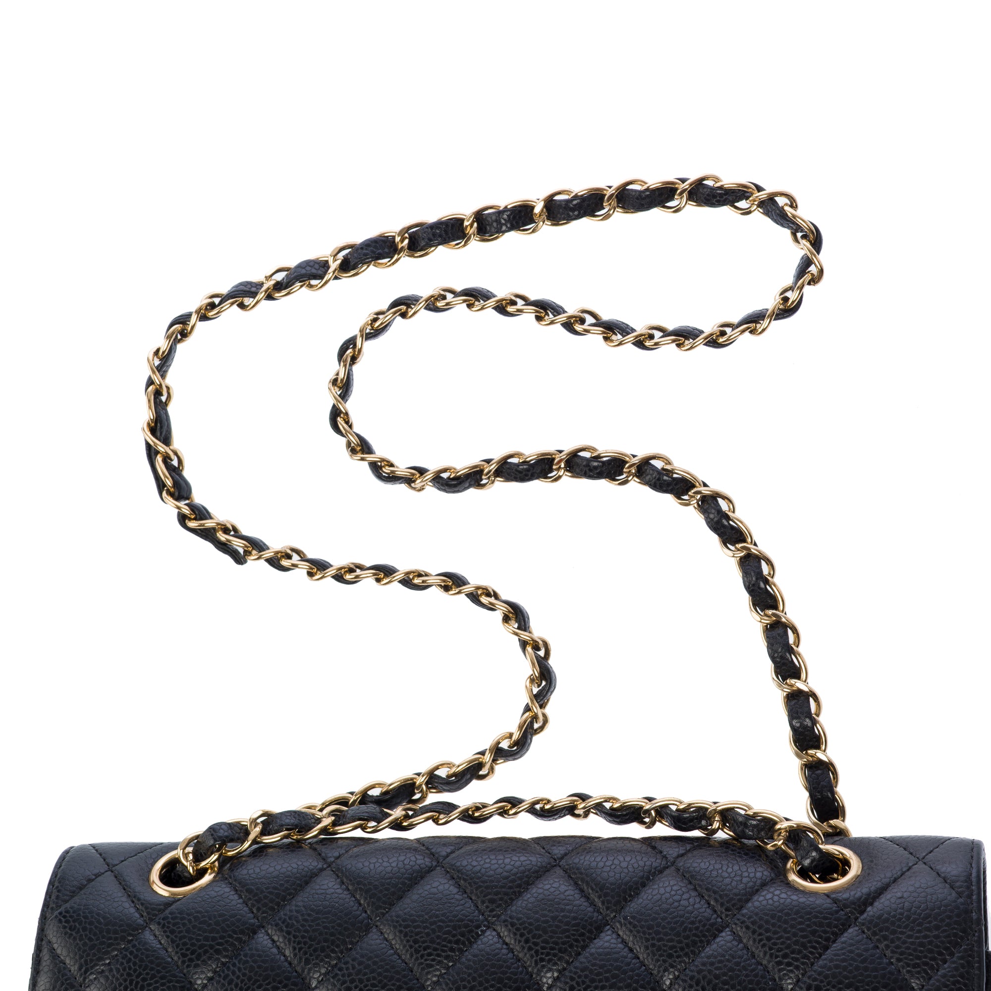 Sac CHANEL Timeless/Classique en Cuir Noir - 103437