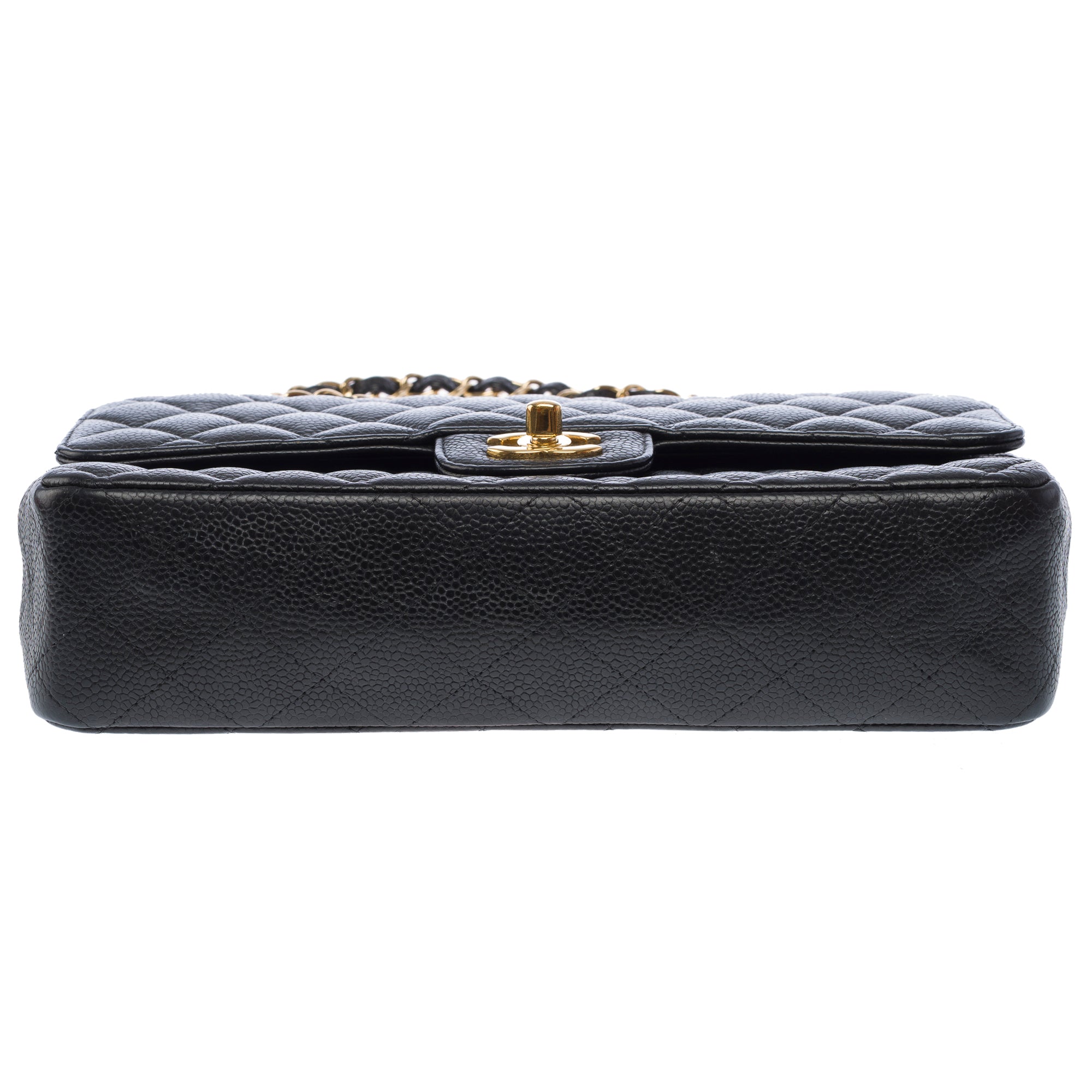 Sac CHANEL Timeless/Classique en Cuir Noir - 103437
