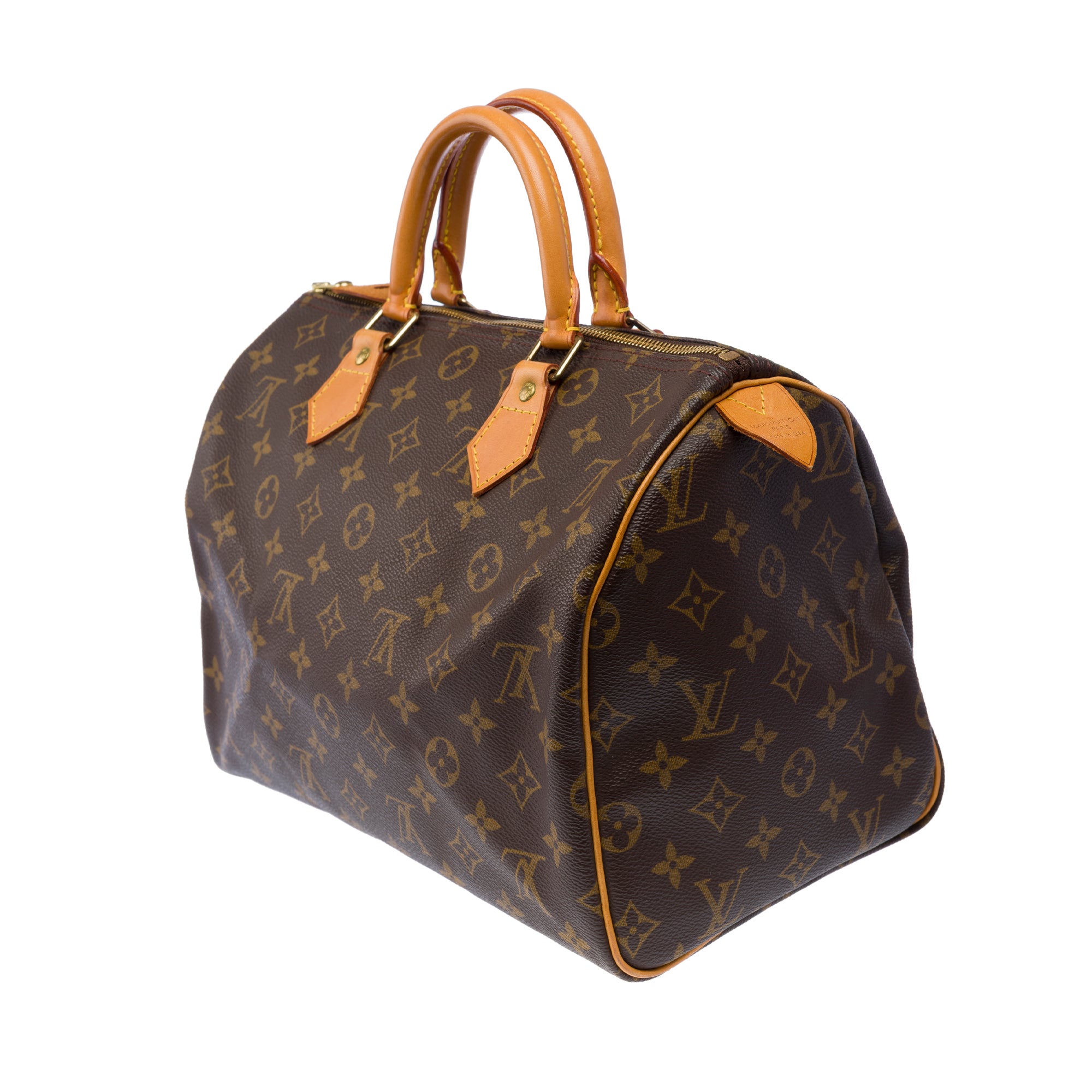 Sac LOUIS VUITTON Speedy en Toile Marron - 103438