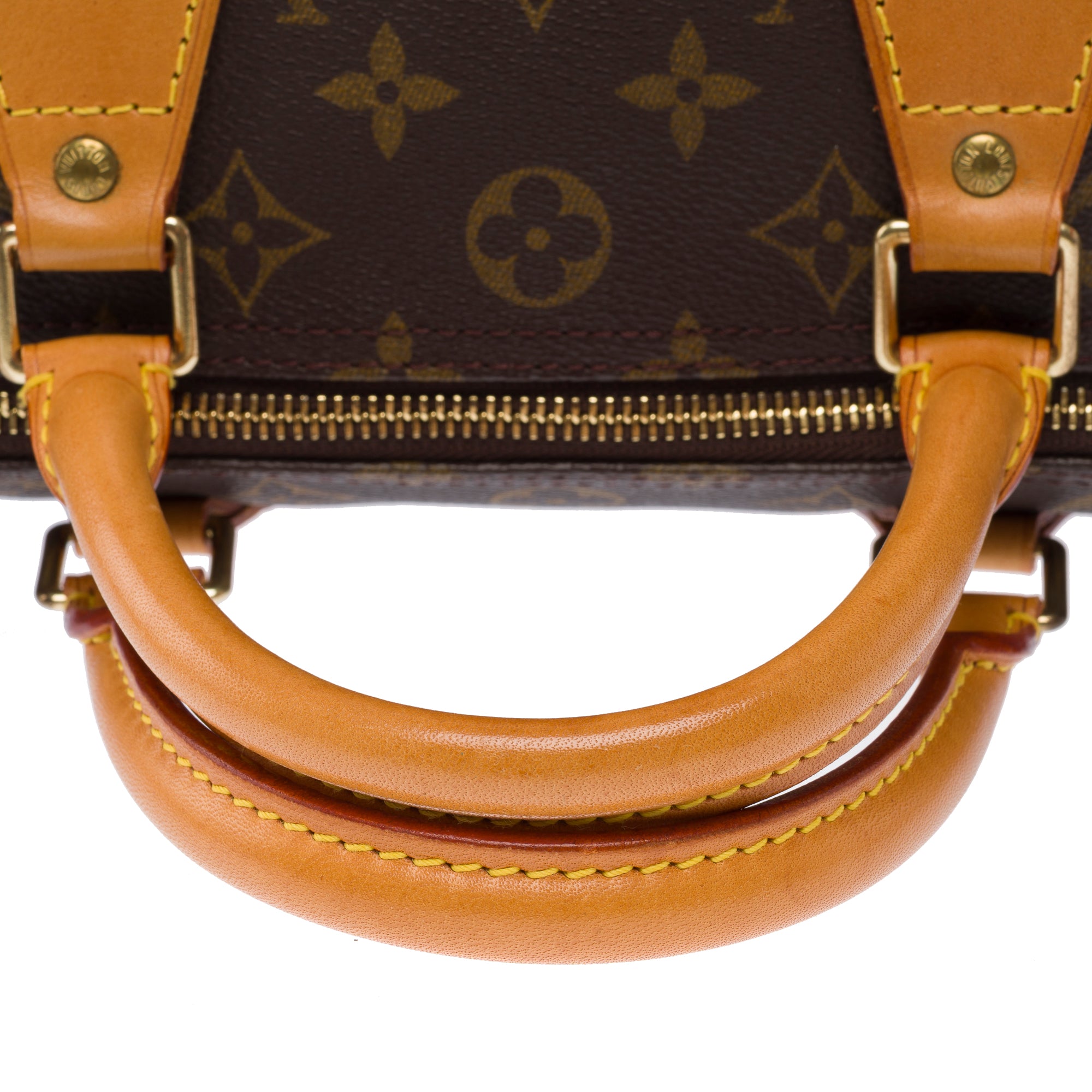 Sac LOUIS VUITTON Speedy en Toile Marron - 103438