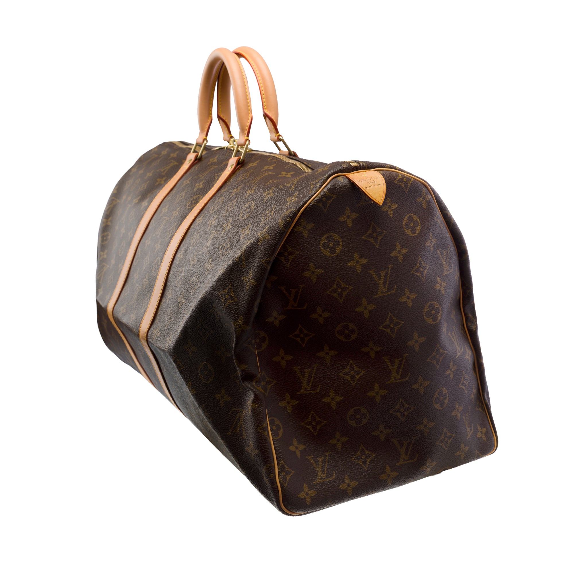 Sac LOUIS VUITTON Keepall en Toile Marron - 103439