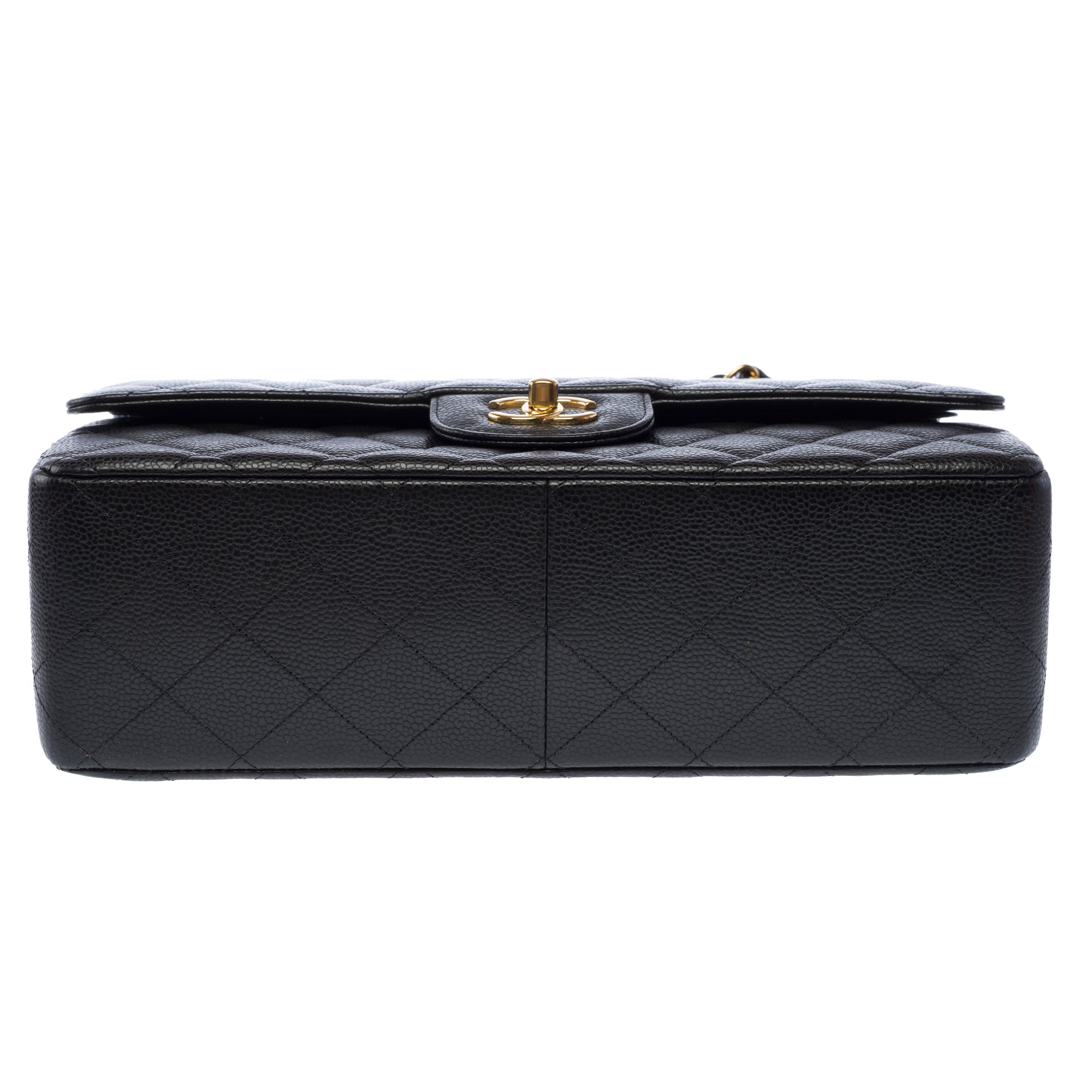 Sac CHANEL Timeless/Classique en Cuir Noir - 103468