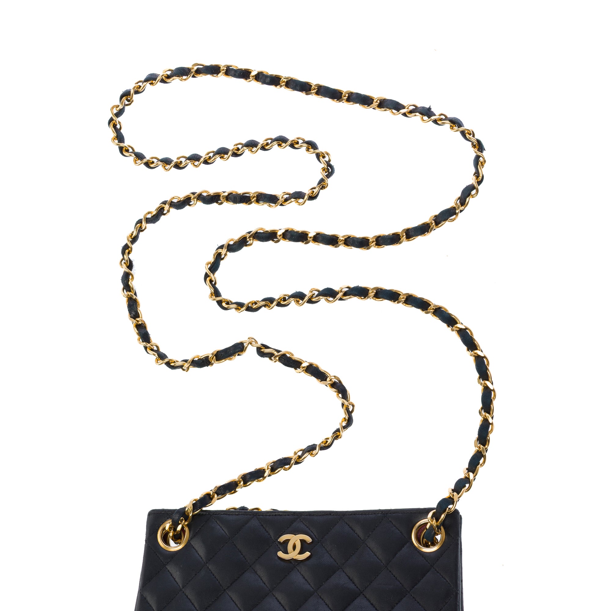 Sac CHANEL en Cuir Noir - 103456