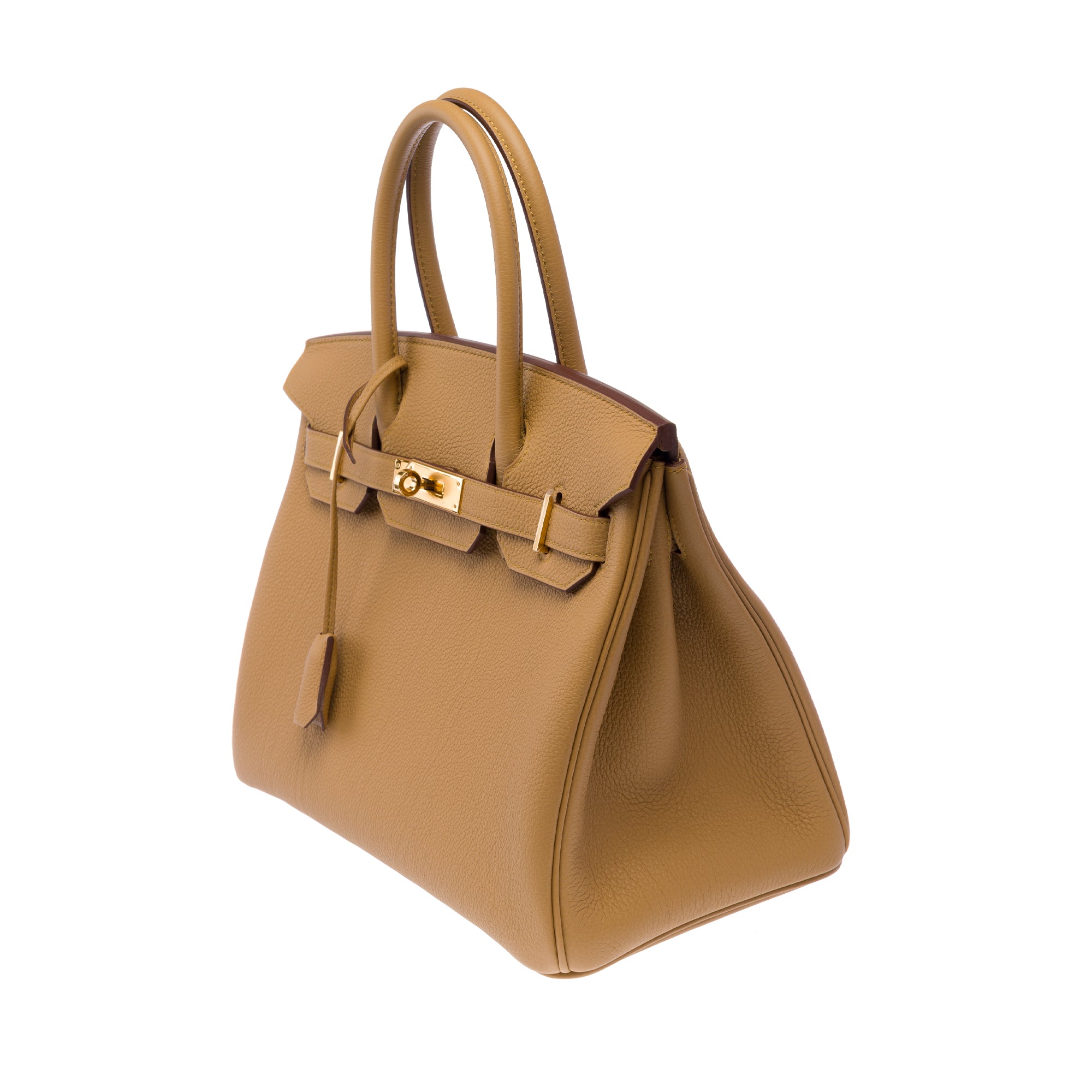 Sac HERMES Birkin 30 en Cuir Beige - 103465