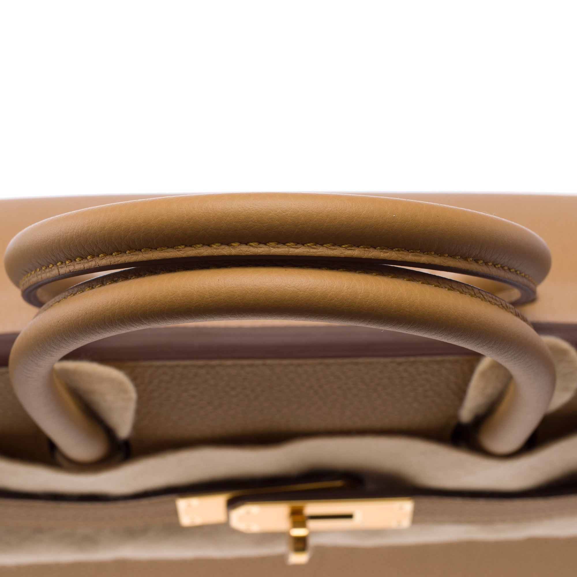 Sac HERMES Birkin 30 en Cuir Beige - 103465