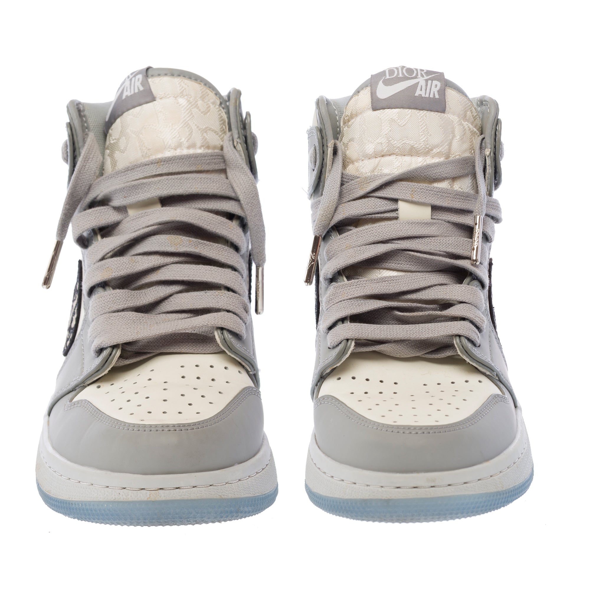 Chaussure NIKE en Cuir Gris - 103467