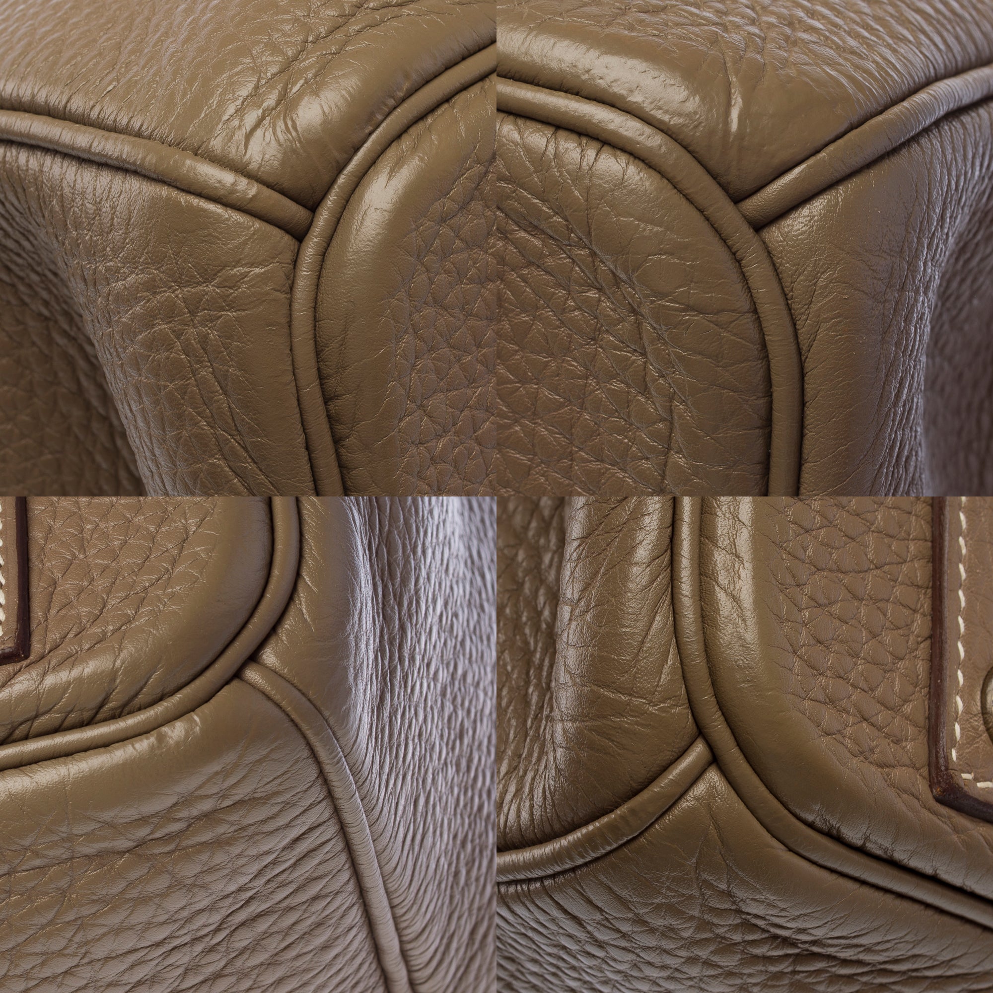 Sac HERMES Birkin 40 en Cuir Étoupe - 103388