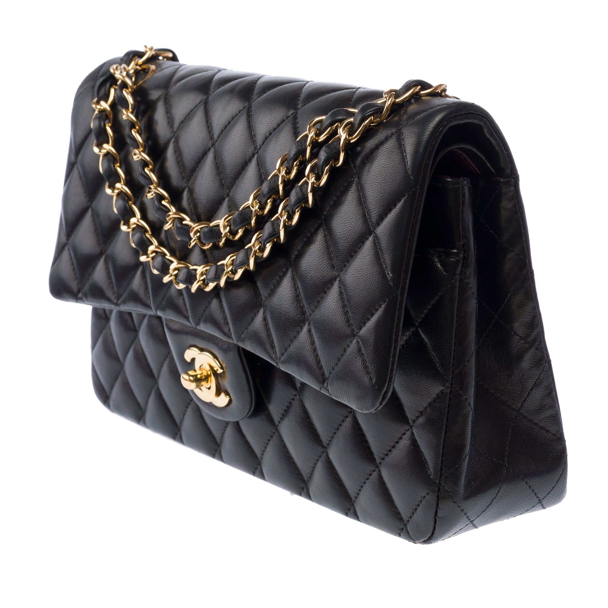 Sac CHANEL Timeless/Classique en Cuir Noir - 103460